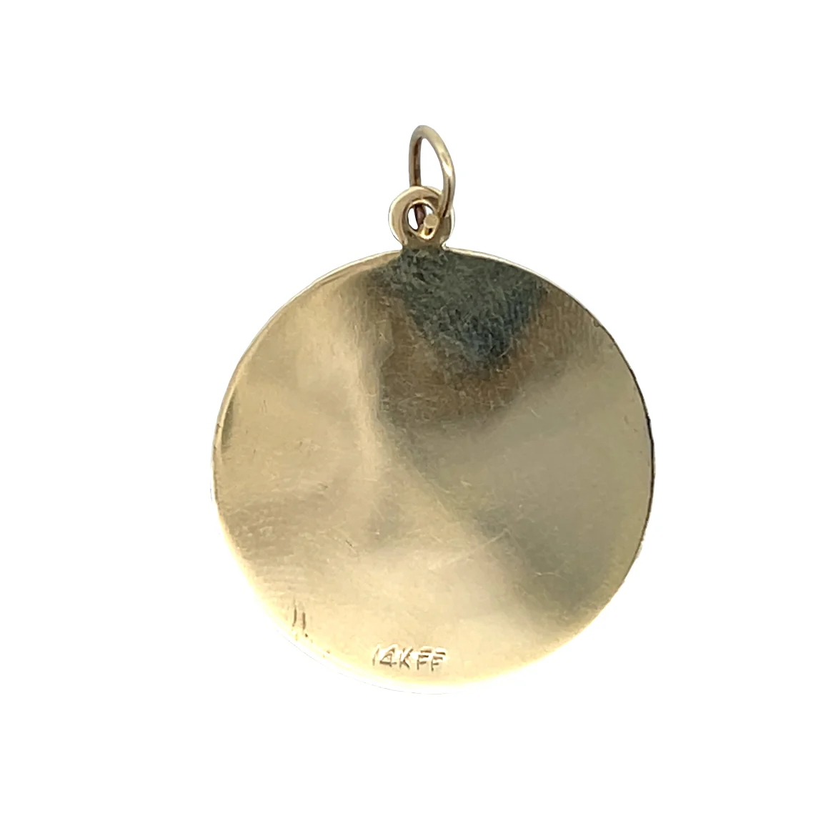 Cancer Zodiac Pendant in 14k Yellow Gold - Image 2