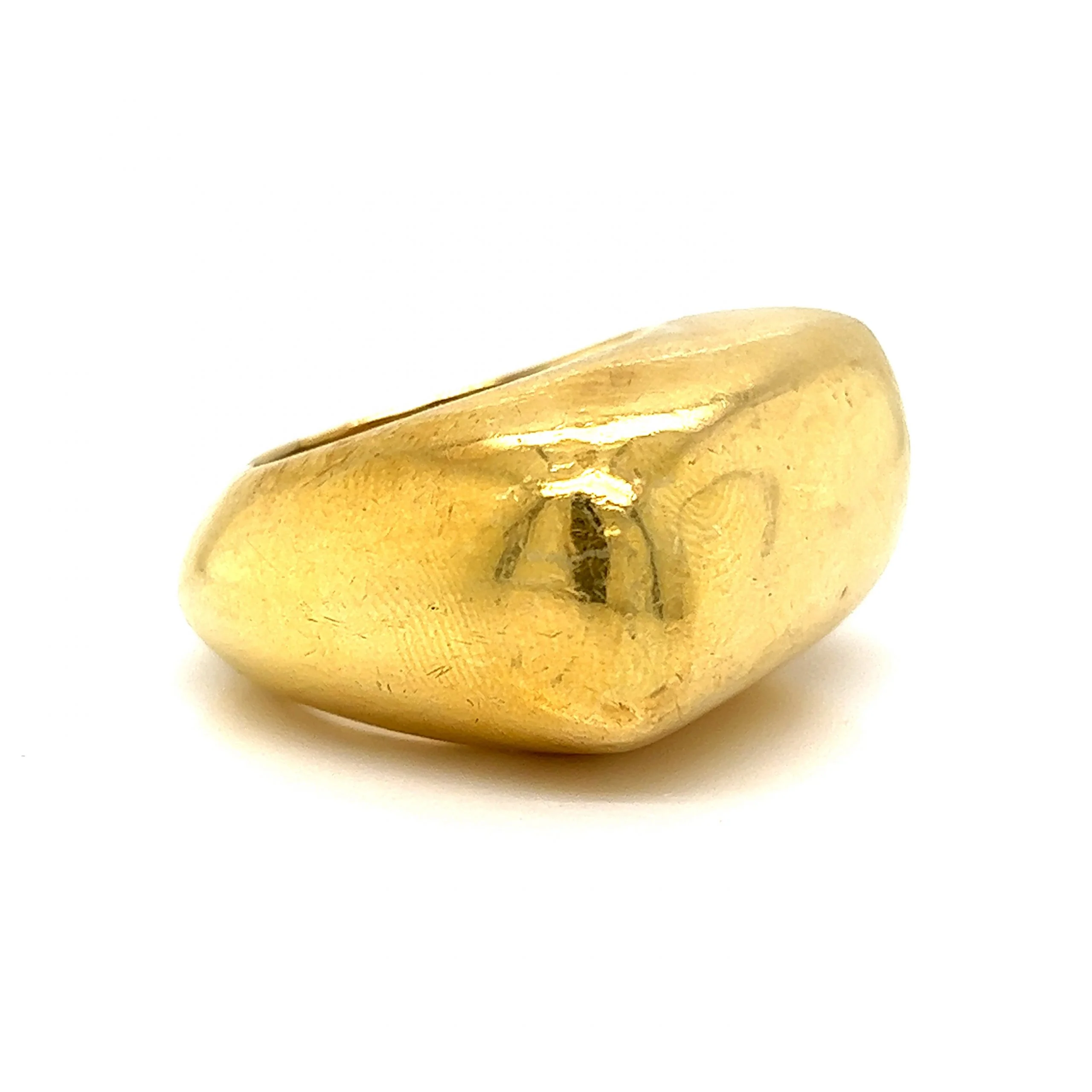 Rebecca Koven Rectangular Cocktail Ring in 18k Yellow Gold - Image 3