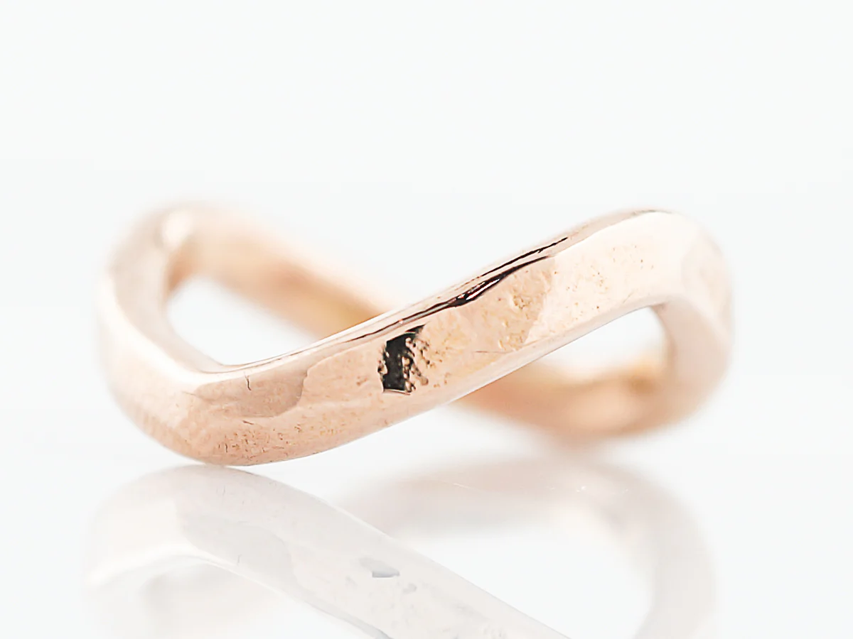 Right Hand Ring Modern in 18k Rose Gold - Image 2