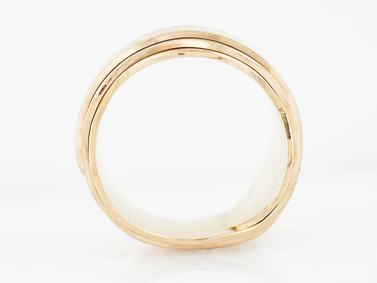 Right Hand Ring Modern in 18k Yellow Gold - Image 6