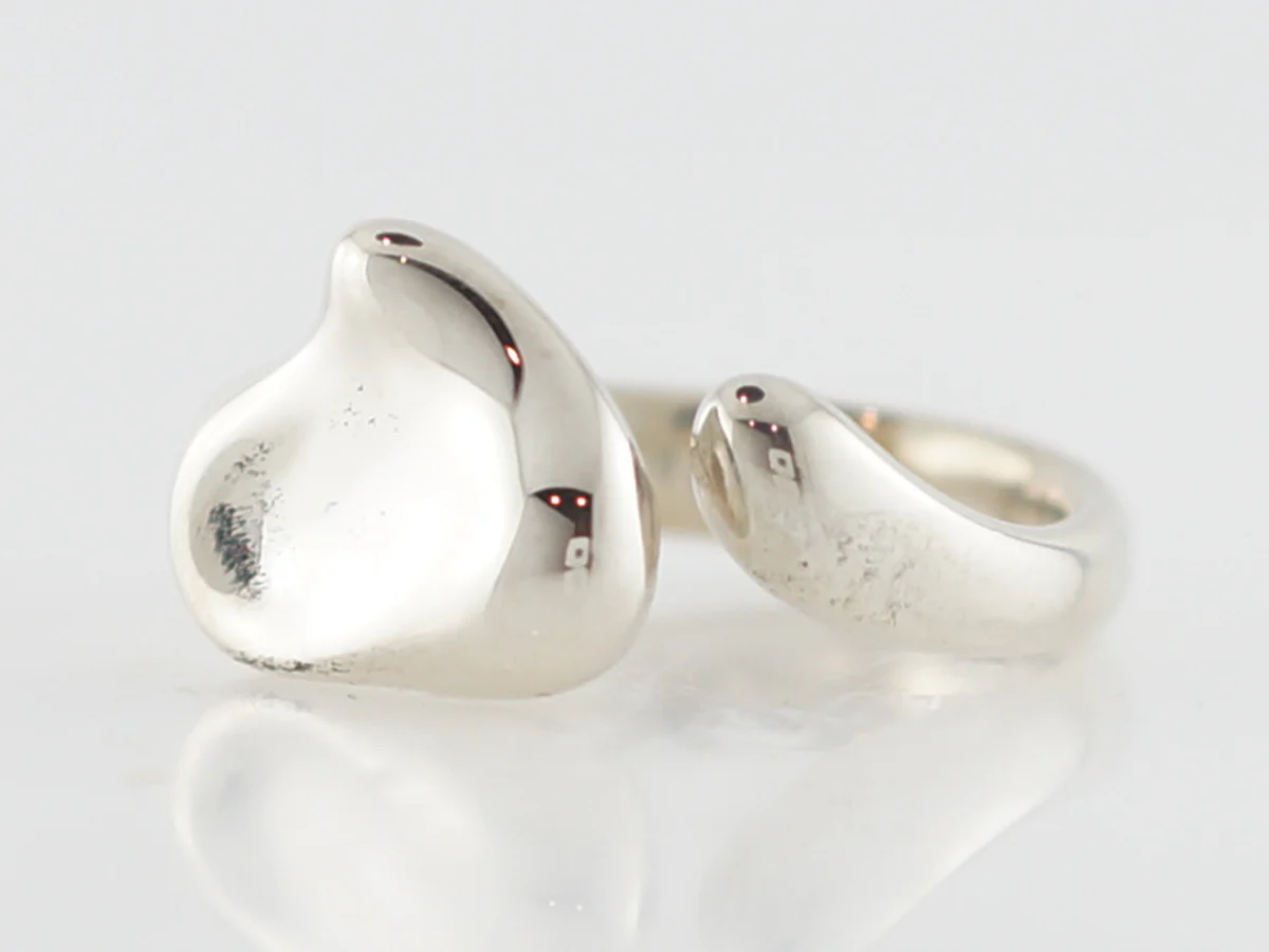 Right Hand Ring Modern Tiffany & Co. Elsa Peretti in Sterling Silver - Image 2