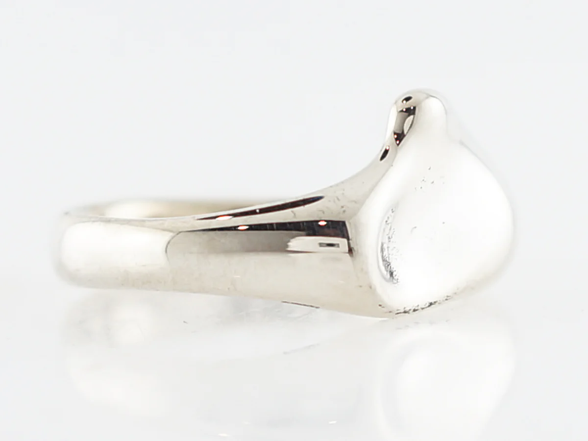 Right Hand Ring Modern Tiffany & Co. Elsa Peretti in Sterling Silver - Image 3