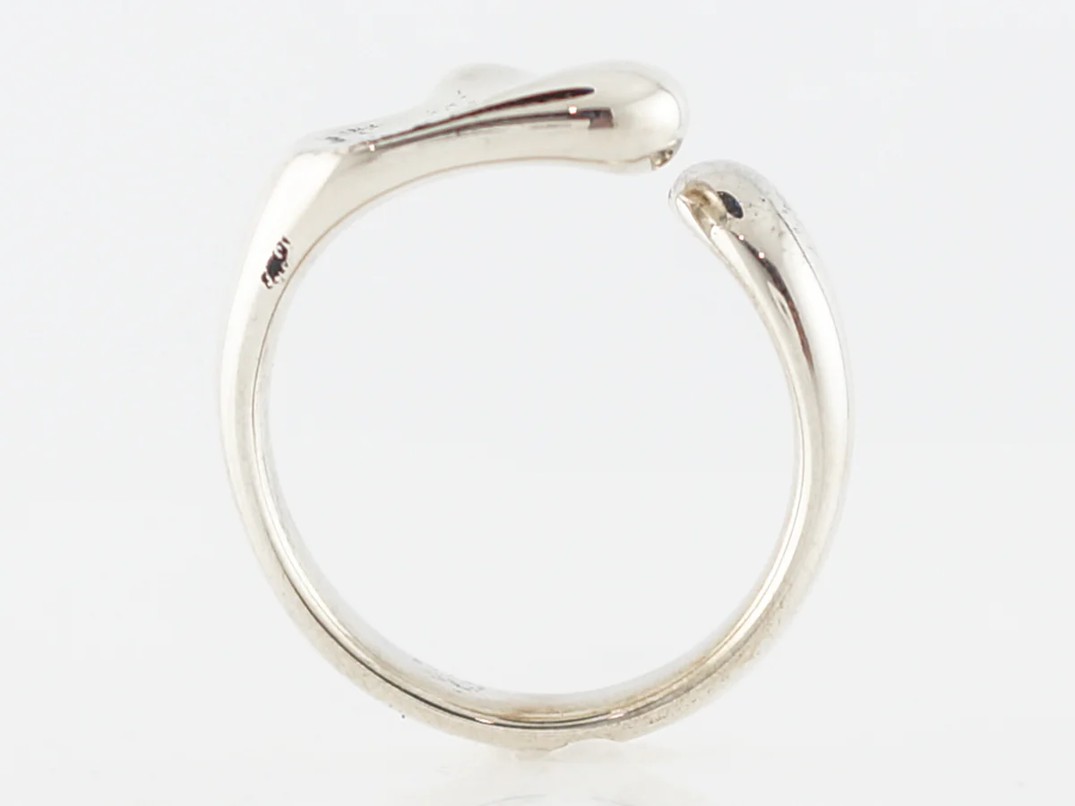 Right Hand Ring Modern Tiffany & Co. Elsa Peretti in Sterling Silver - Image 4