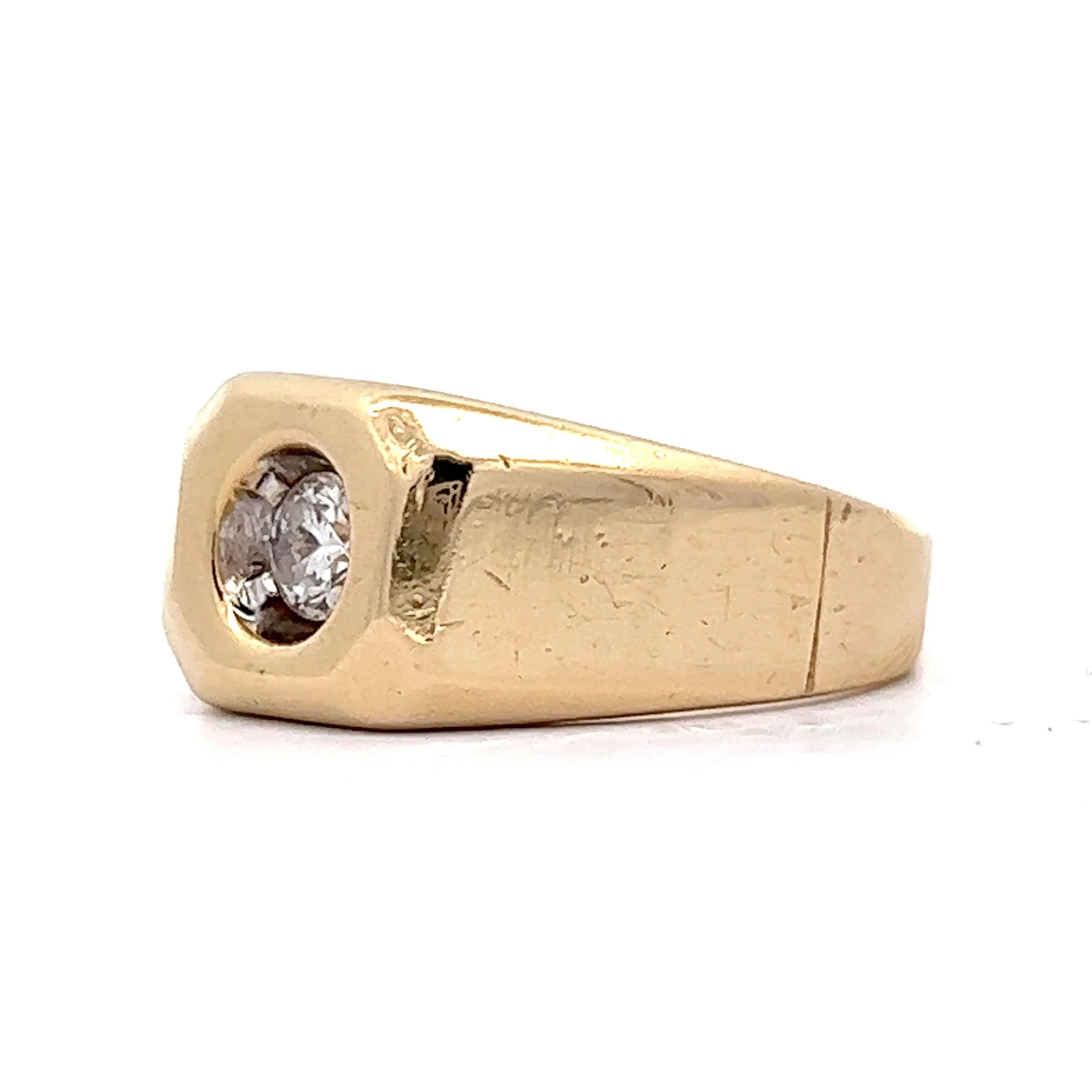 .25 Diamond & Yellow Gold Statement Ring in 14K - Image 2