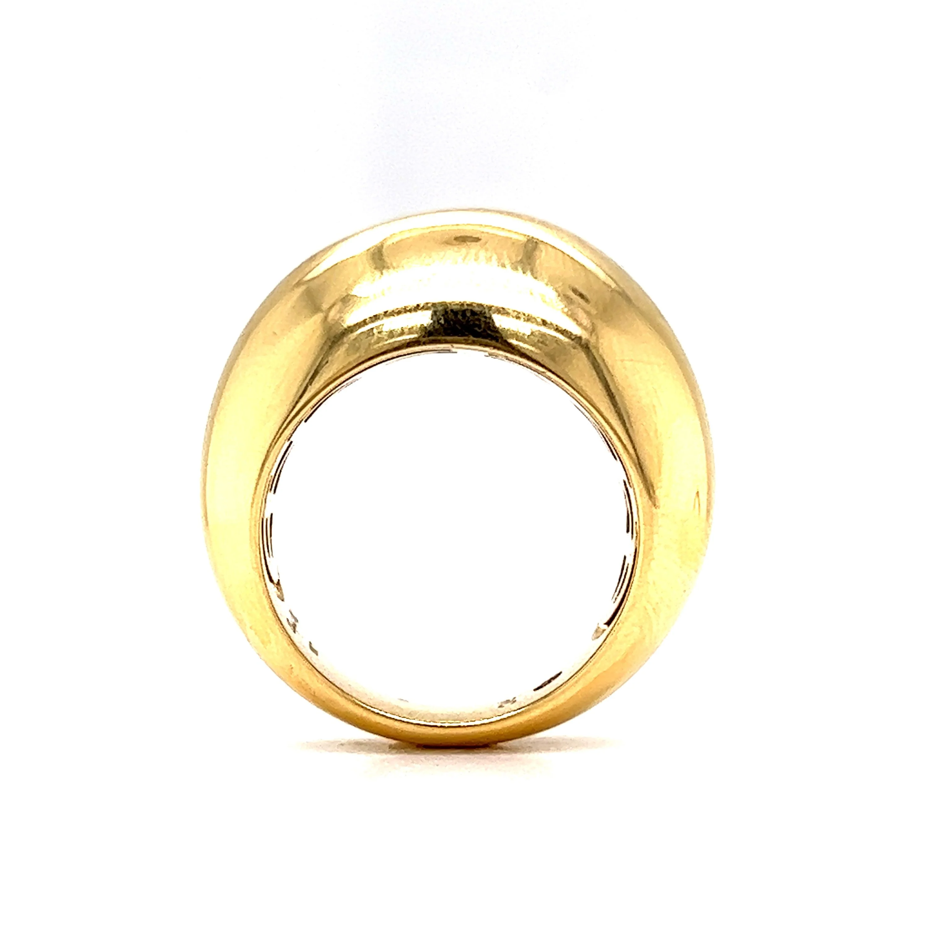 Roberto Coin Capri Plus Diamond Ring in 18k Yellow Gold - Image 5