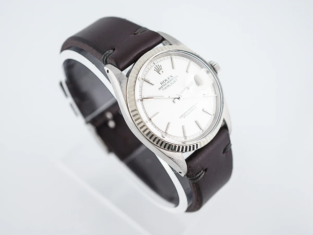 Rolex 1972 Datejust Watch Modern in Stainless Steel with a Fluted bezel - Image 3