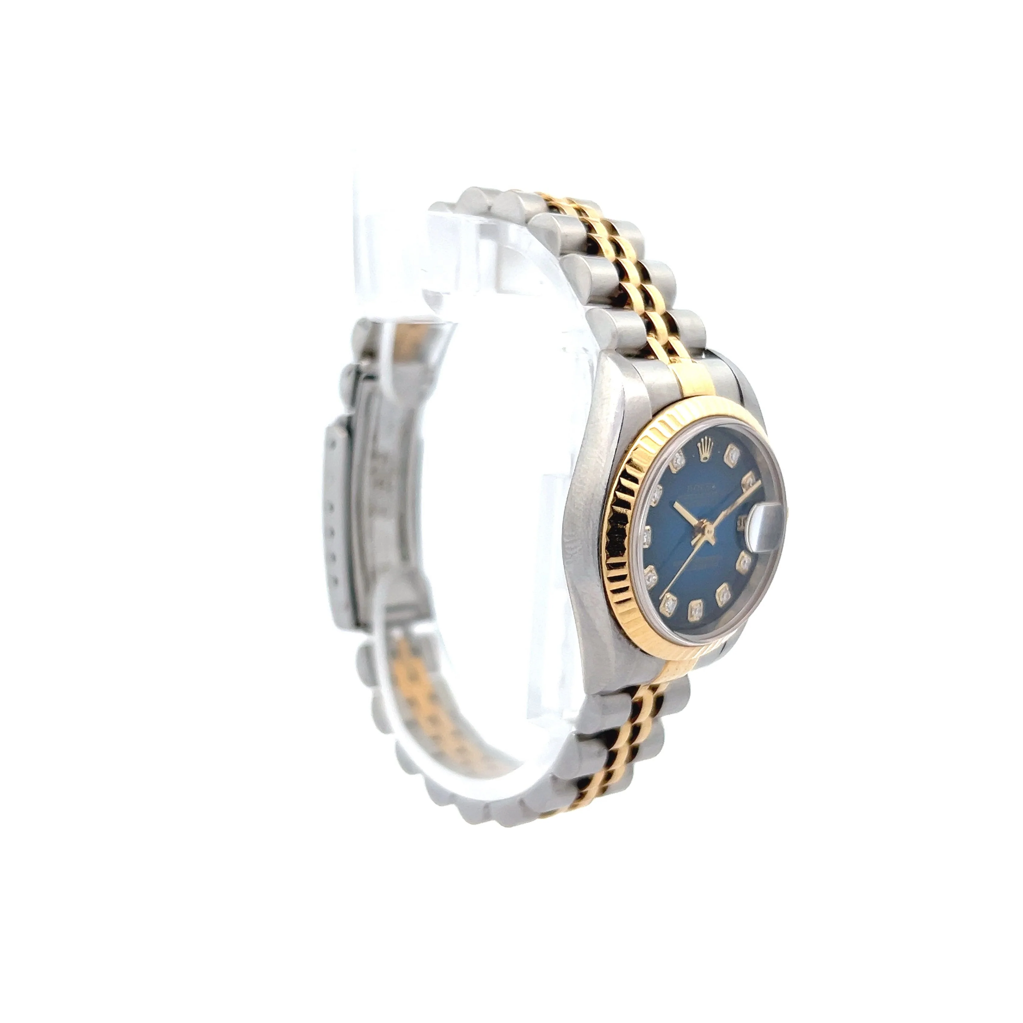 Rolex Datejust Blue Diamond Dial Two-Tone REF 79173 - Image 3