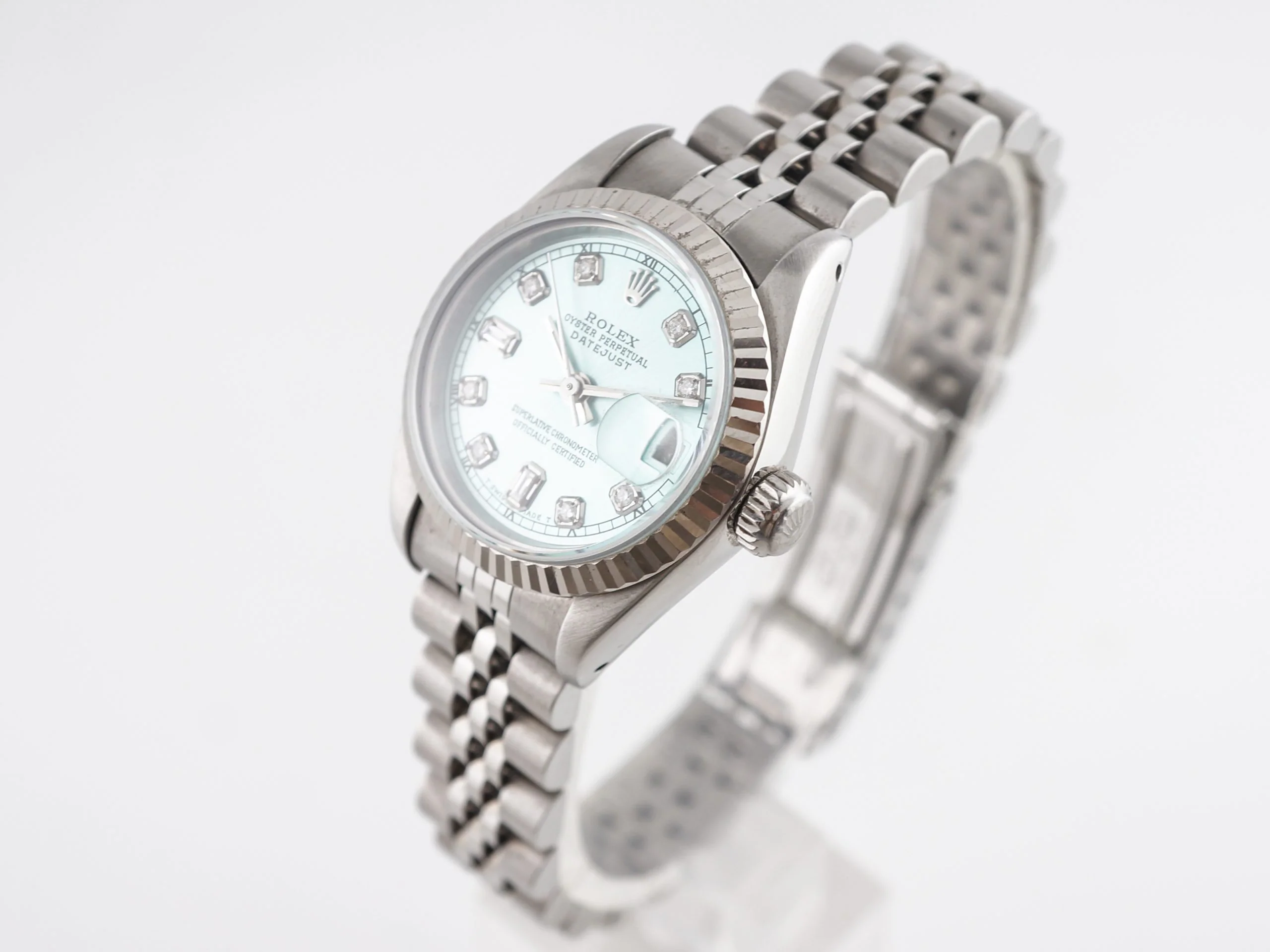 Rolex Datejust w/ Diamond Dial in Stainless Steel - Image 2