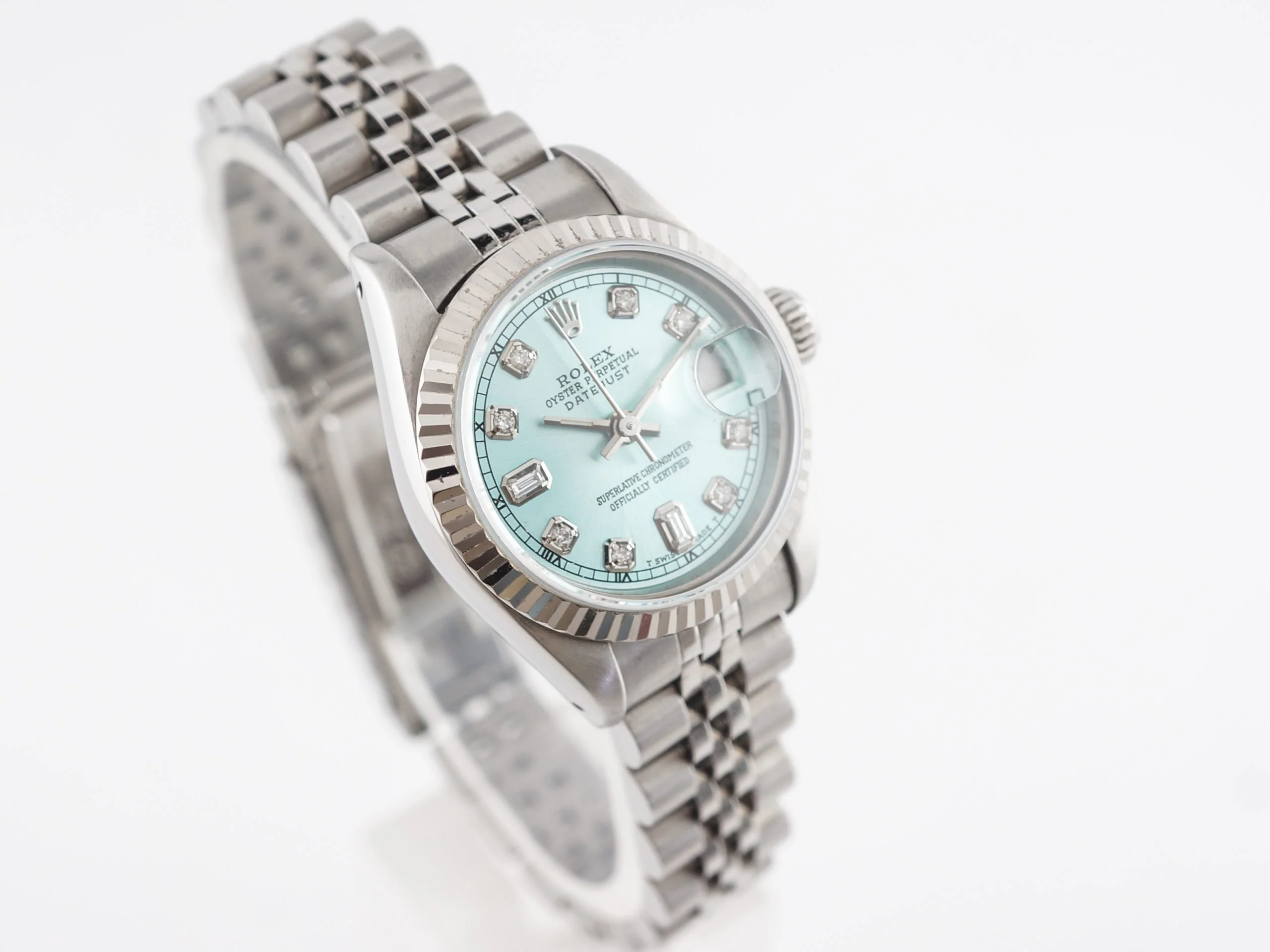 Rolex Datejust w/ Diamond Dial in Stainless Steel - Image 3