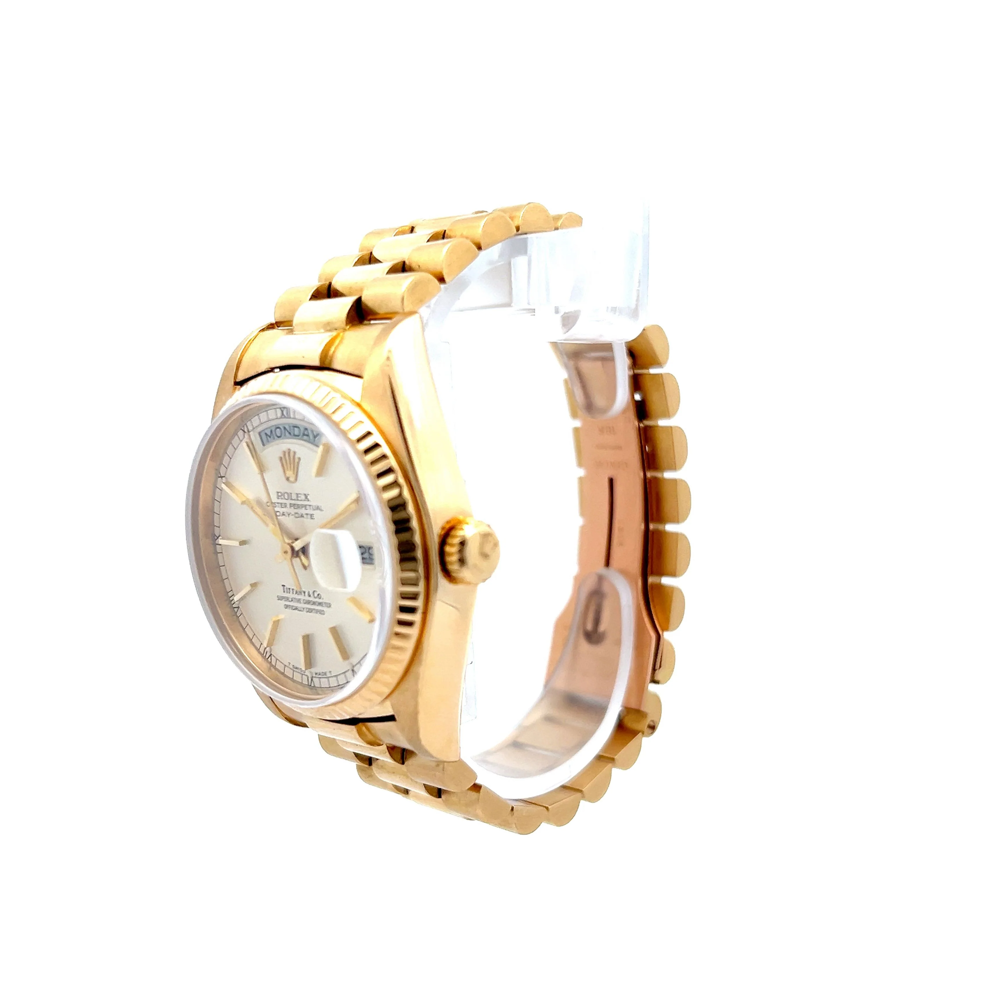 Rolex Day-Date President Tiffany & Co. Dial Ref 18038 in 18k Yellow Gold - Image 2