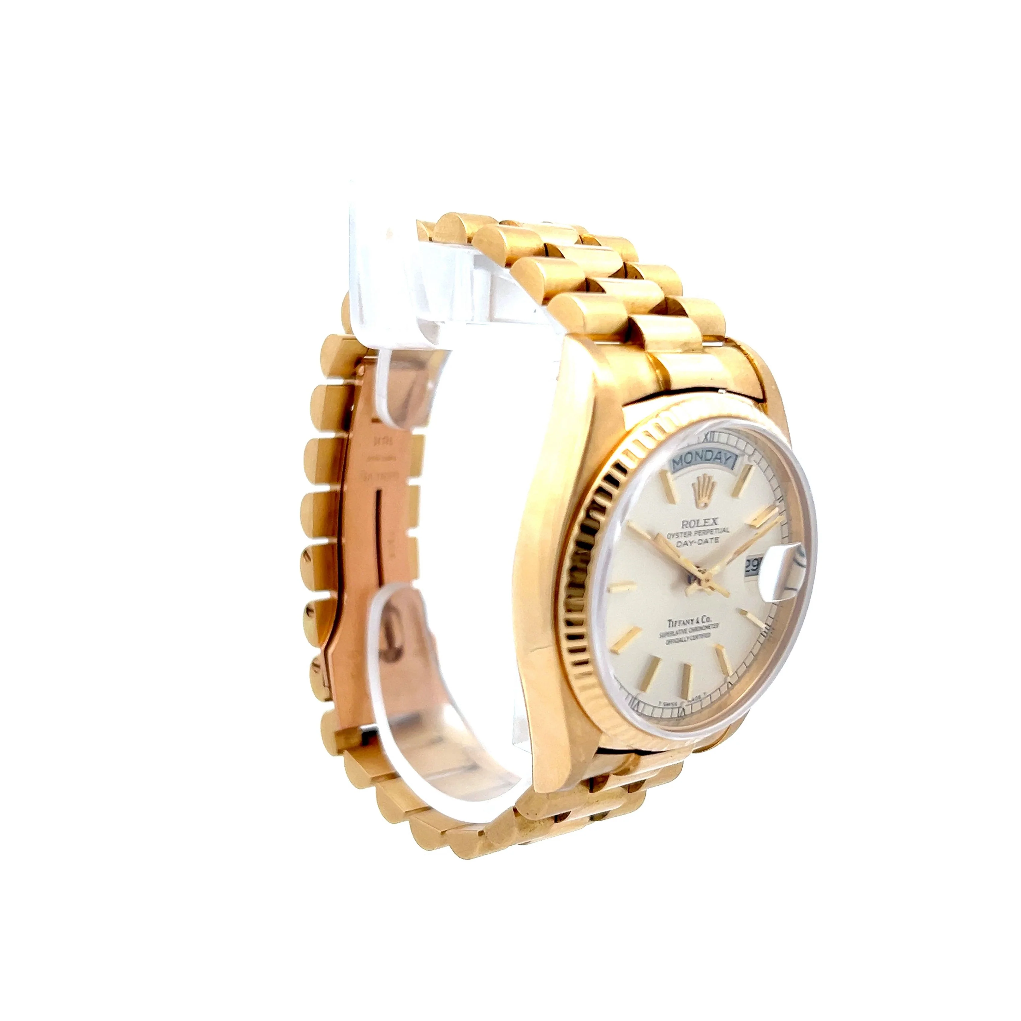 Rolex Day-Date President Tiffany & Co. Dial Ref 18038 in 18k Yellow Gold - Image 3