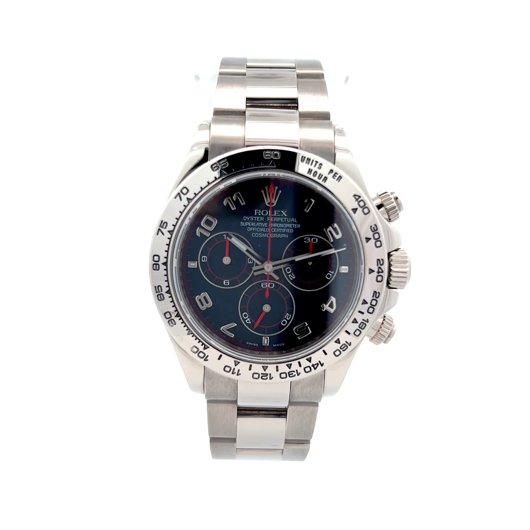 Rolex Daytona 40mm Racing Dial 116509 in 18k