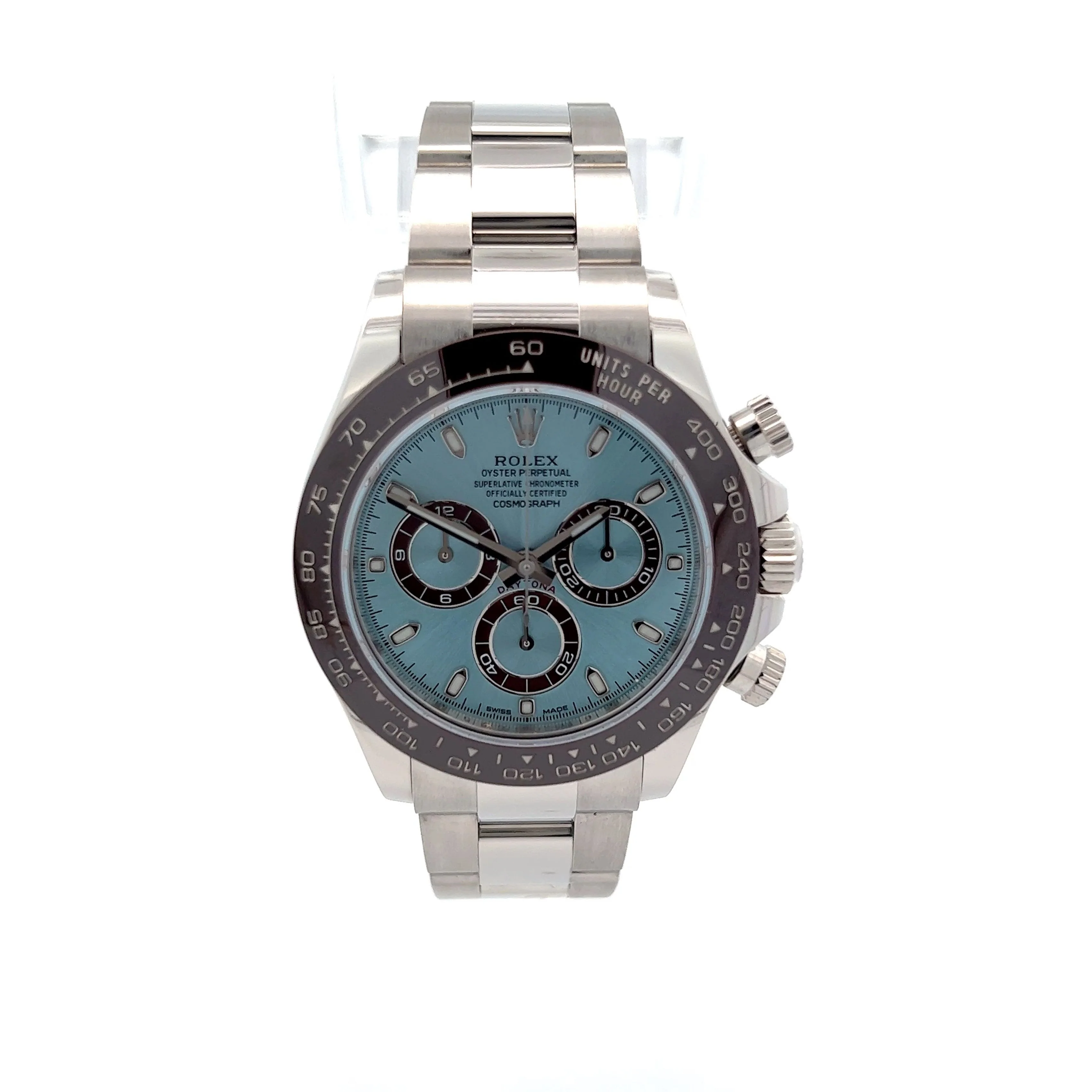 Rolex Cosmograph Daytona Ice Blue Dial REF 116506 in Platinum