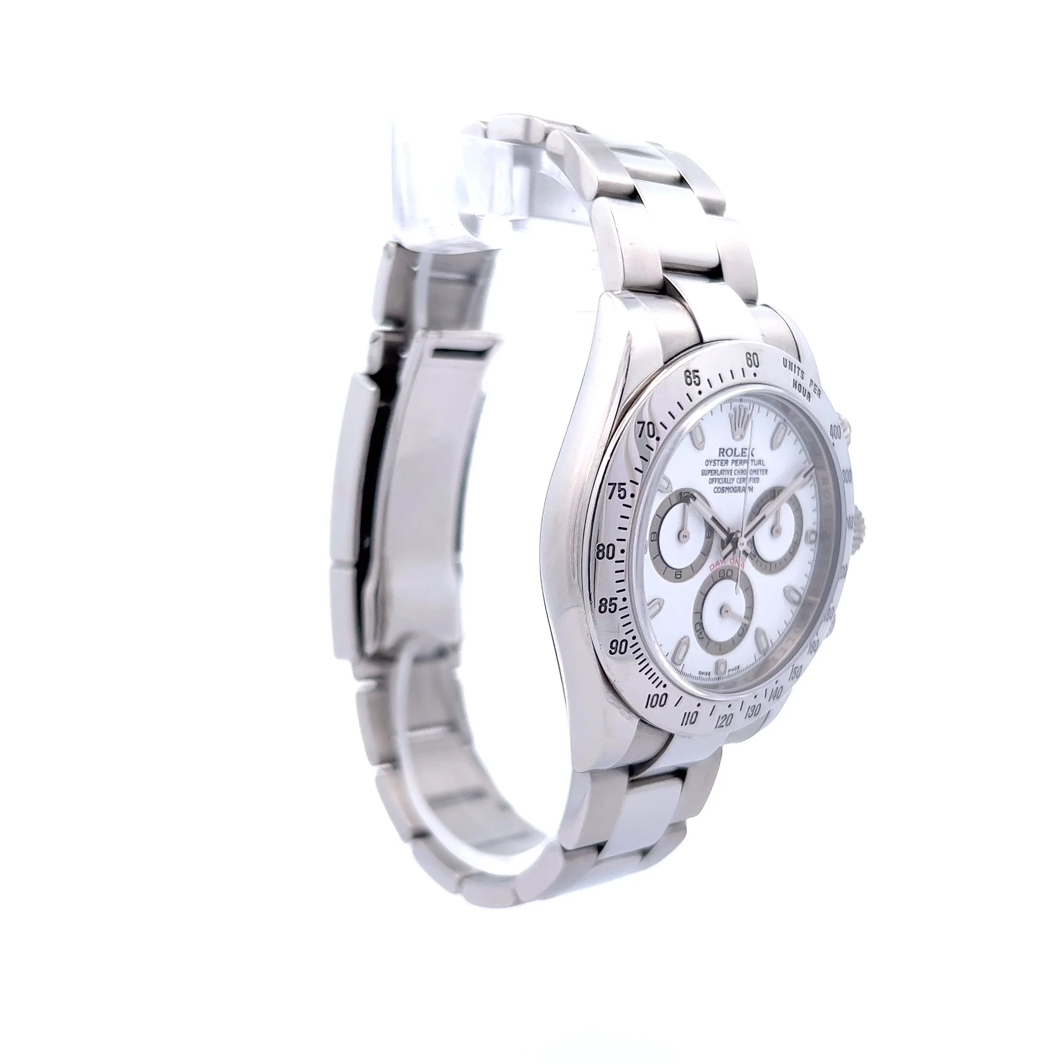 Rolex Daytona White Dial Chronograph 116520 - Image 3