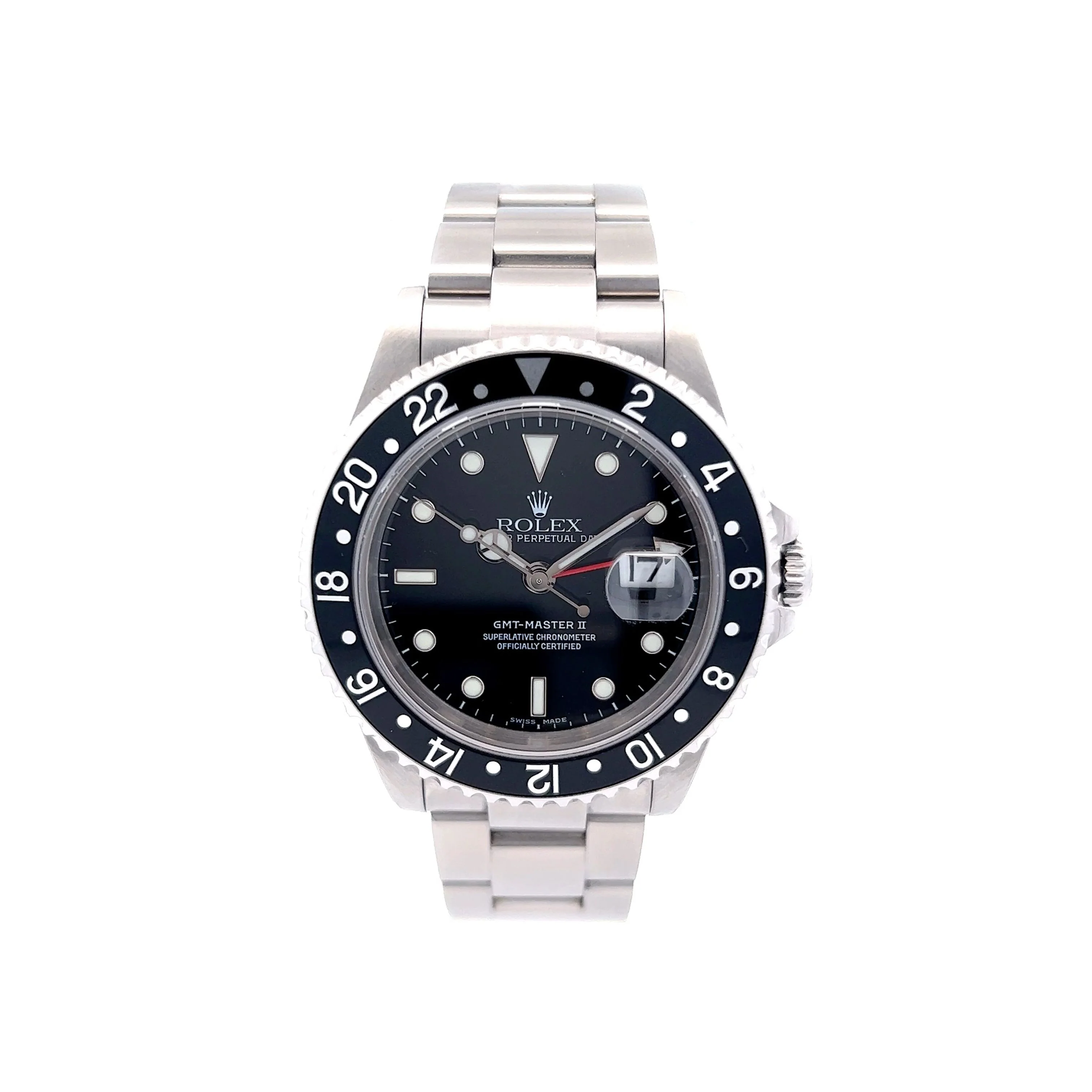 Rolex GMT-Master II Black Dial & Bezel 16710