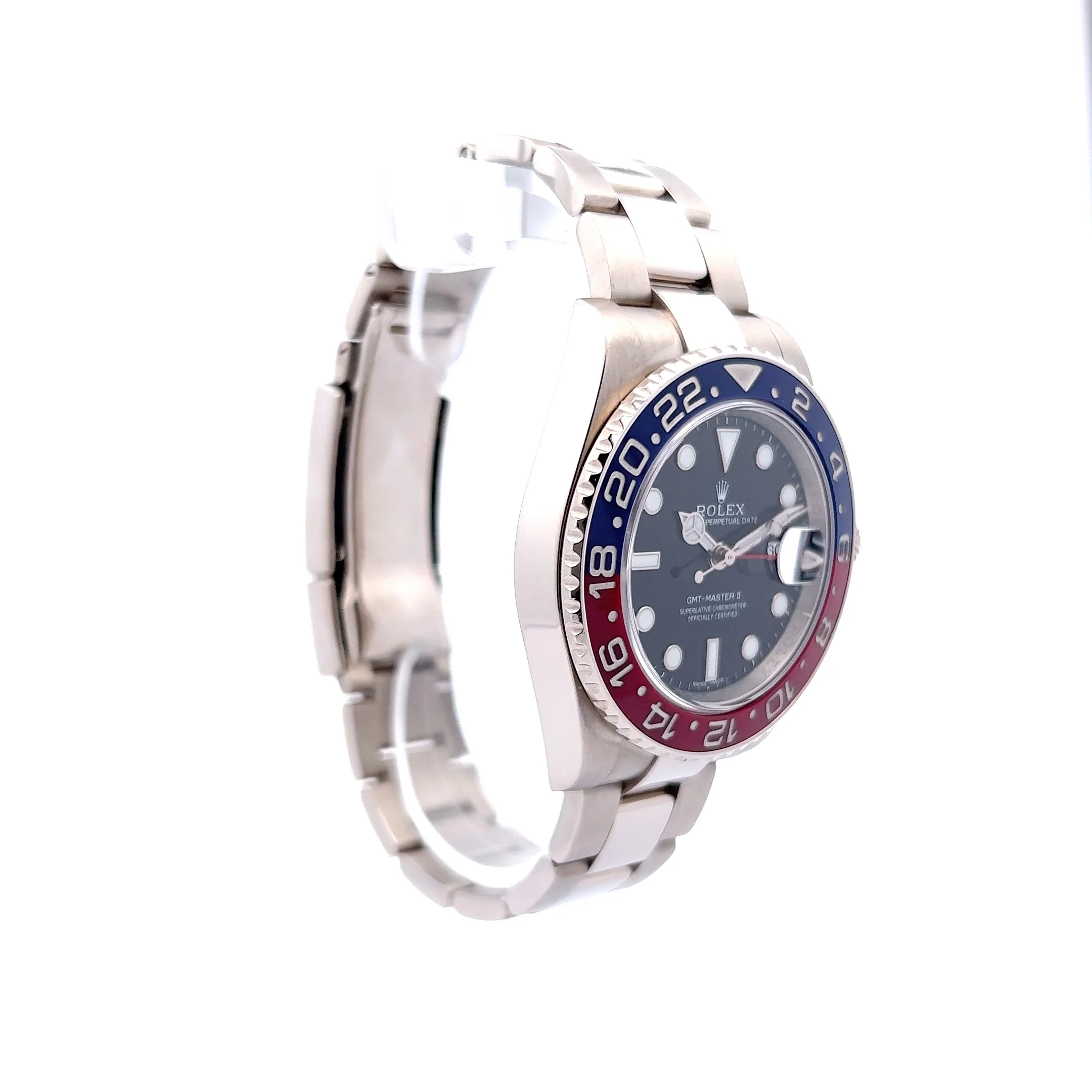 Rolex GMT Master II 'Pepsi' 18K White Gold Oyster 116719 - Image 3