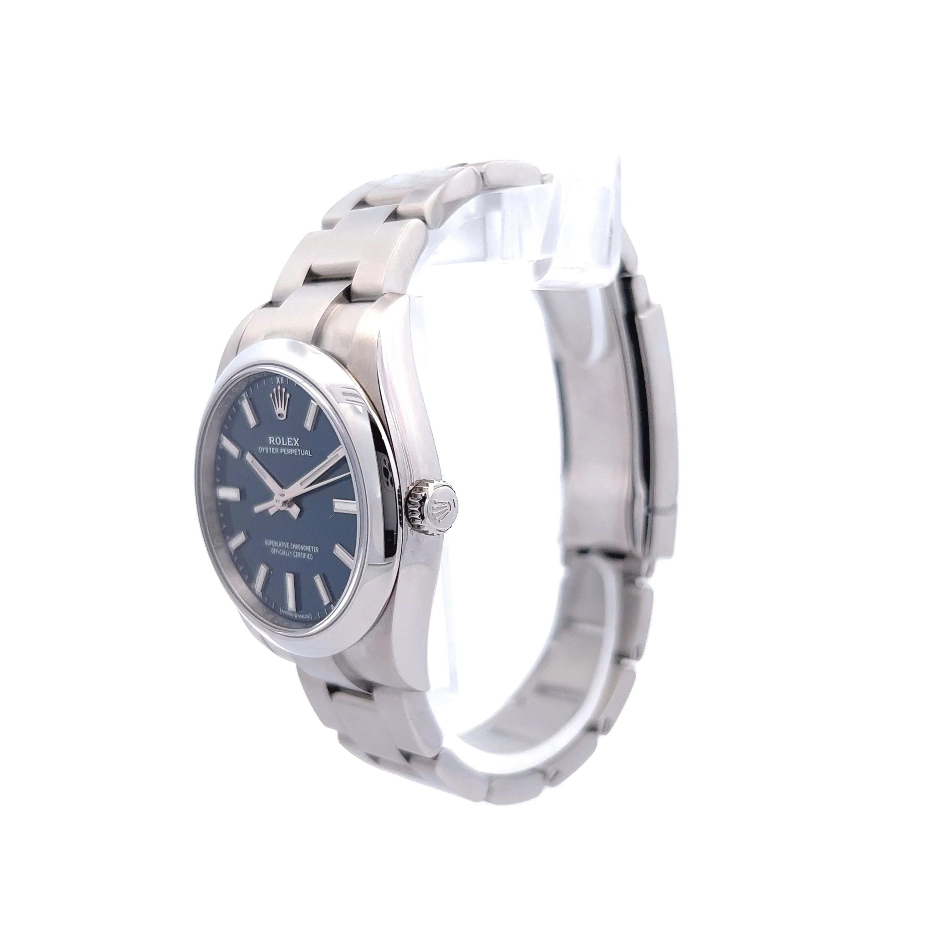 Rolex Oyster Perpetual Blue Dial Oyster 34mm 124200 - Image 2