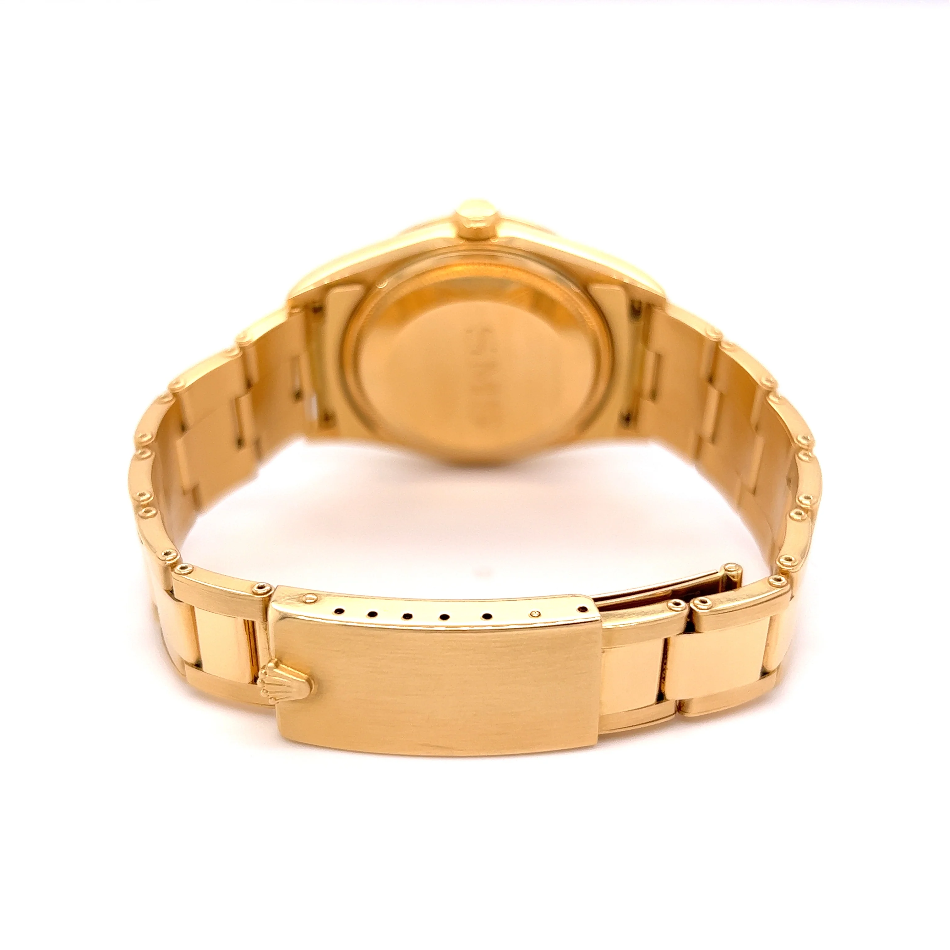 Rolex Oyster Perpetual Date 34mm in 18k Yellow Gold - Image 4