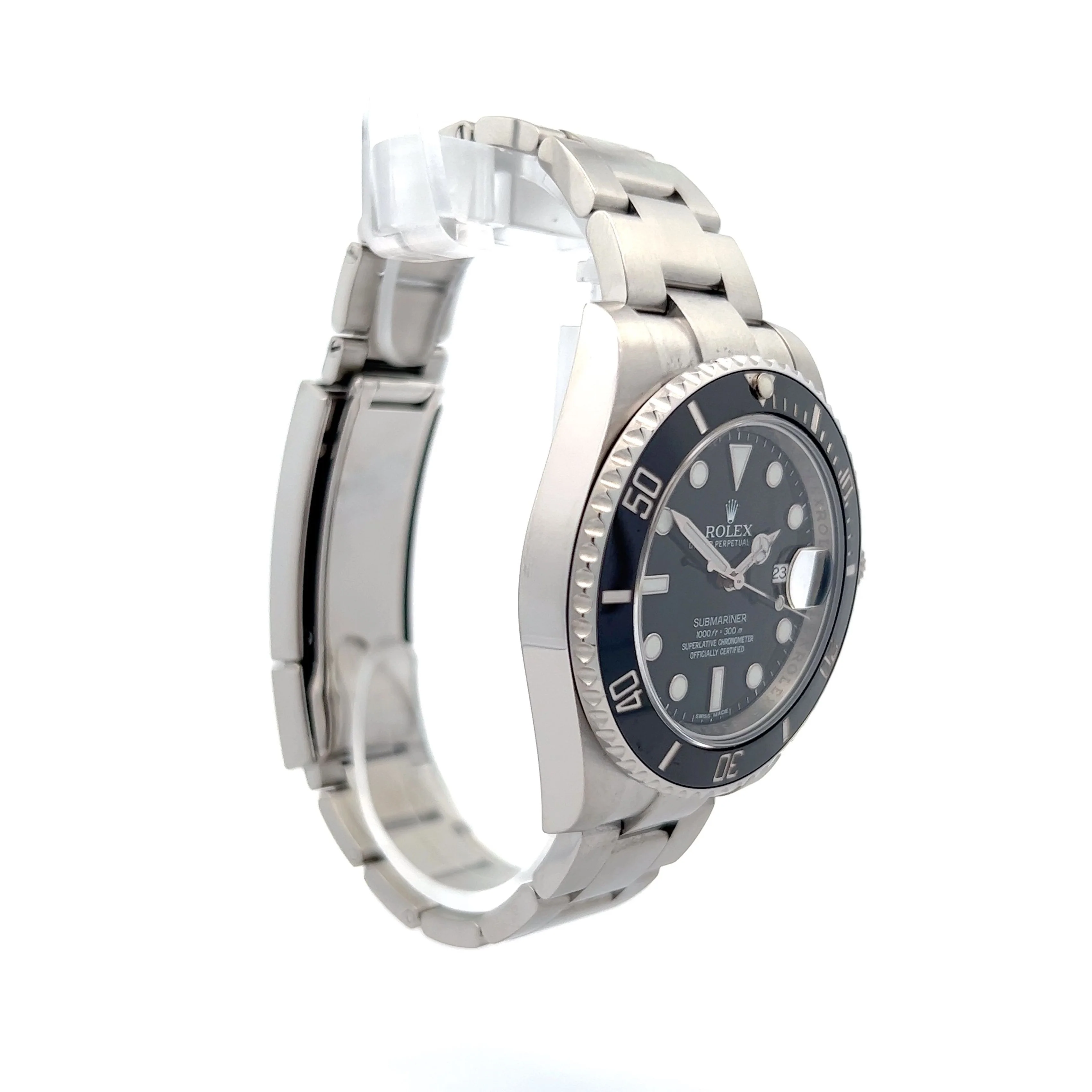 Rolex Submariner Ceramic Black Ref 116610LN in Stainless Steel - Image 3