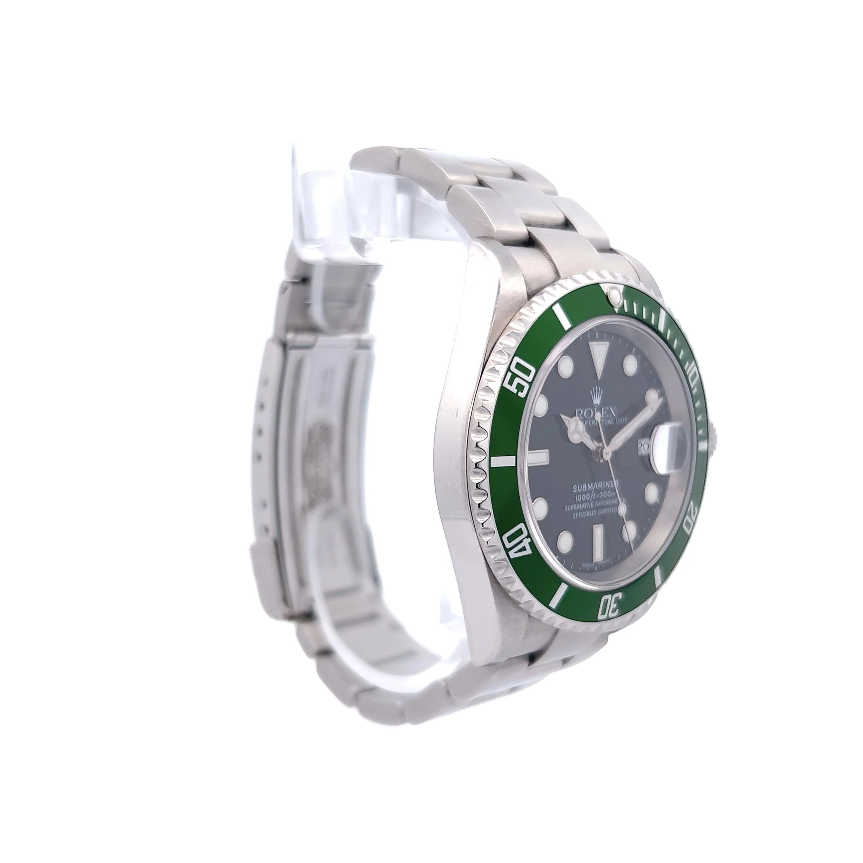 Rolex Submariner 'Kermit' Black Dial Green Bezel R16610V - Image 3
