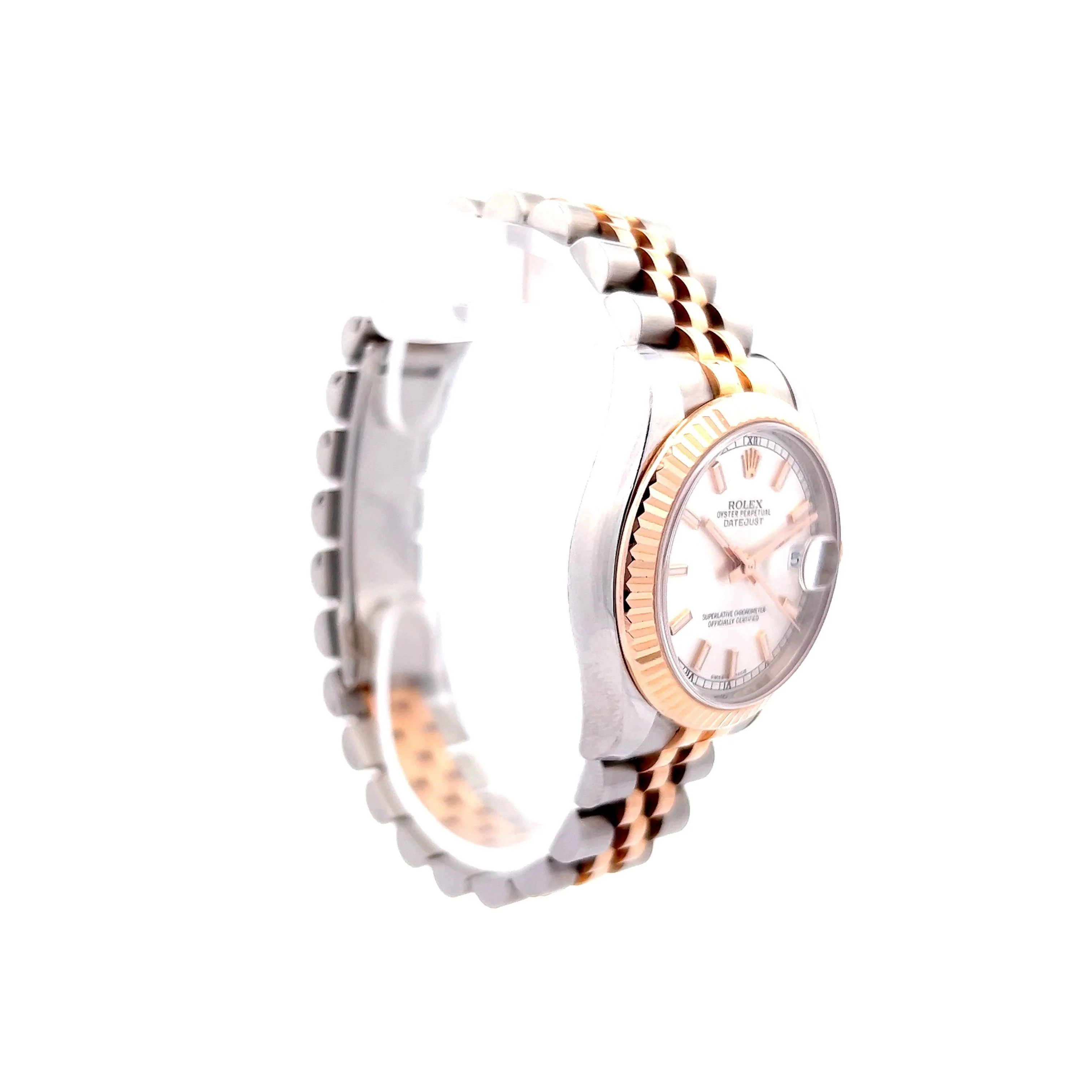 Rolex 31mm Two Tone Datejust Ref: 178271 in 18k Rose & Stainless Steel - Image 3