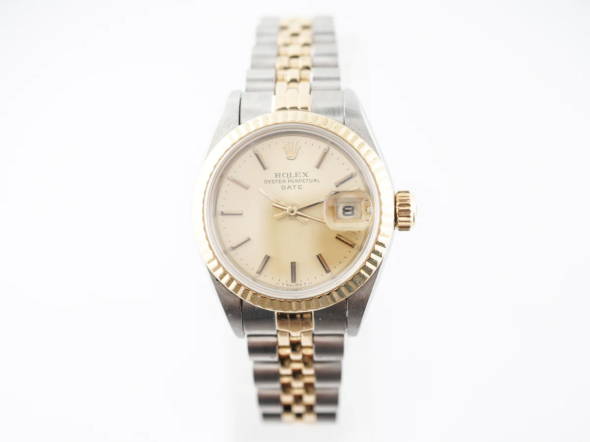 Rolex Women's Watch Two Tone in 14k Yellow Gold