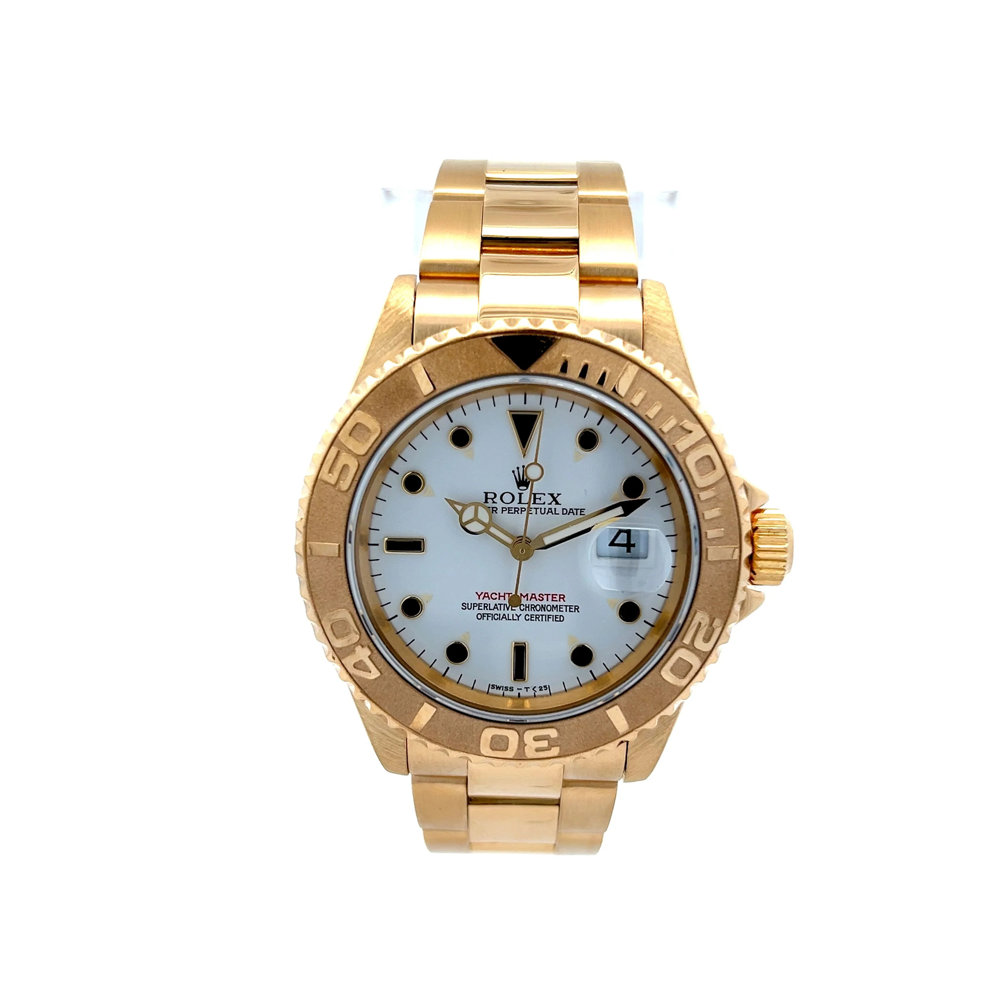 Rolex Yachtmaster 40mm 16628 in 18k Yellow Gold