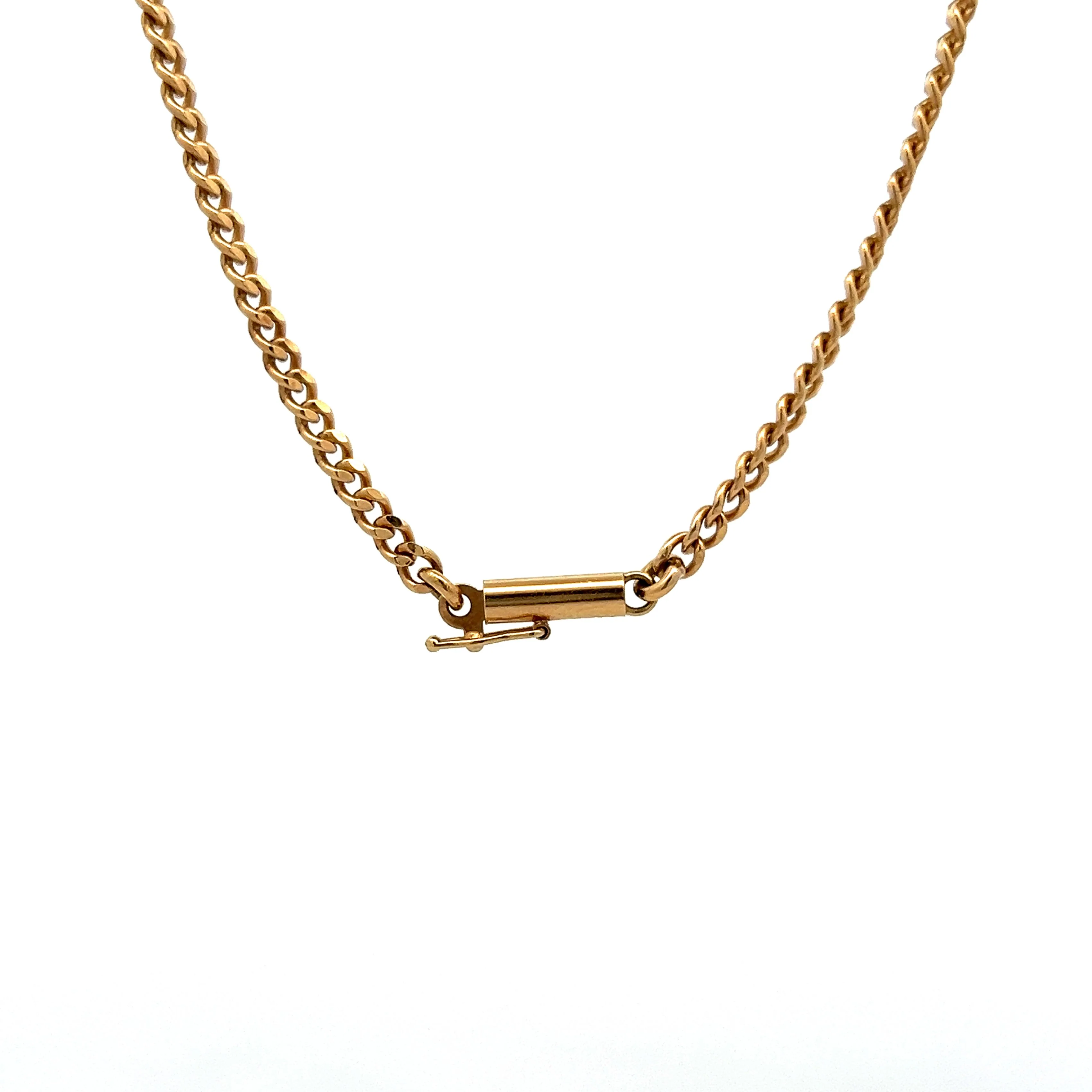 Steuben Glass Air Twist Crystal Pendant in 14k Yellow Gold - Image 4