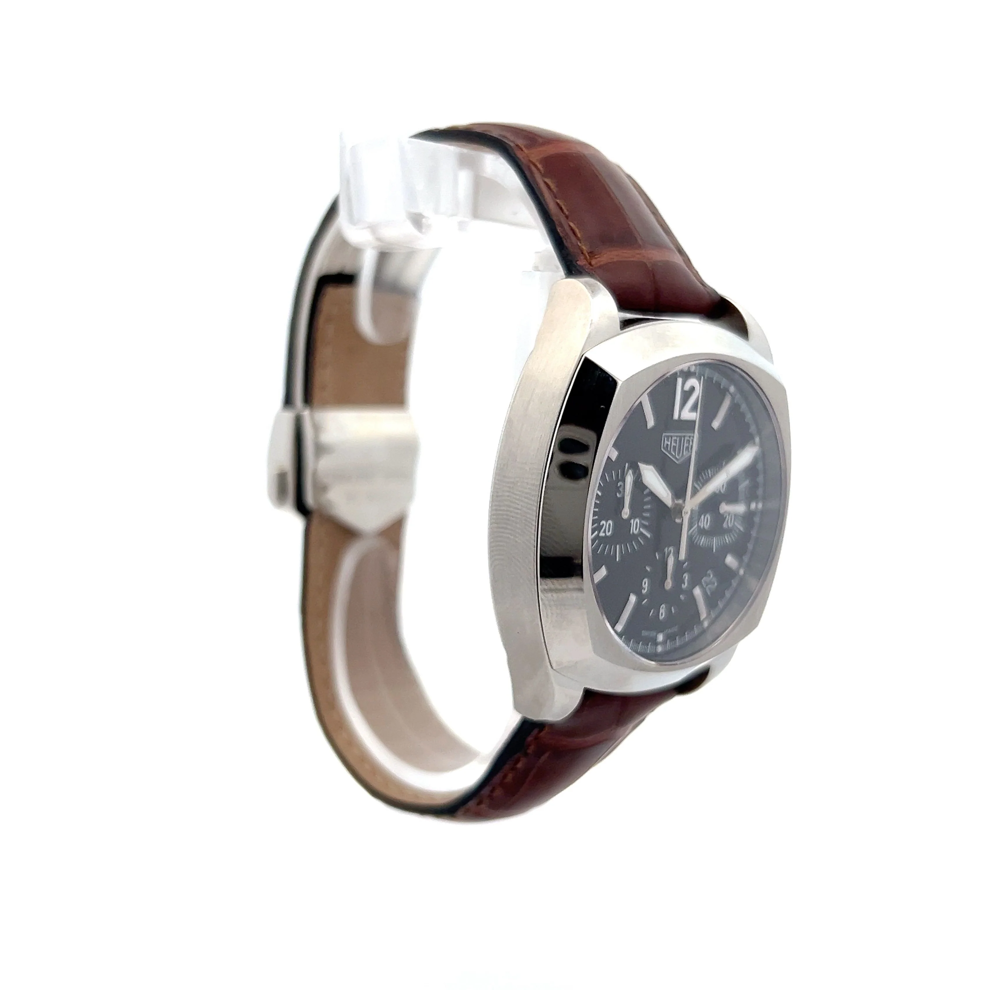 Tag Heuer Monza Chronograph CR-2110 Black Dial - Image 3