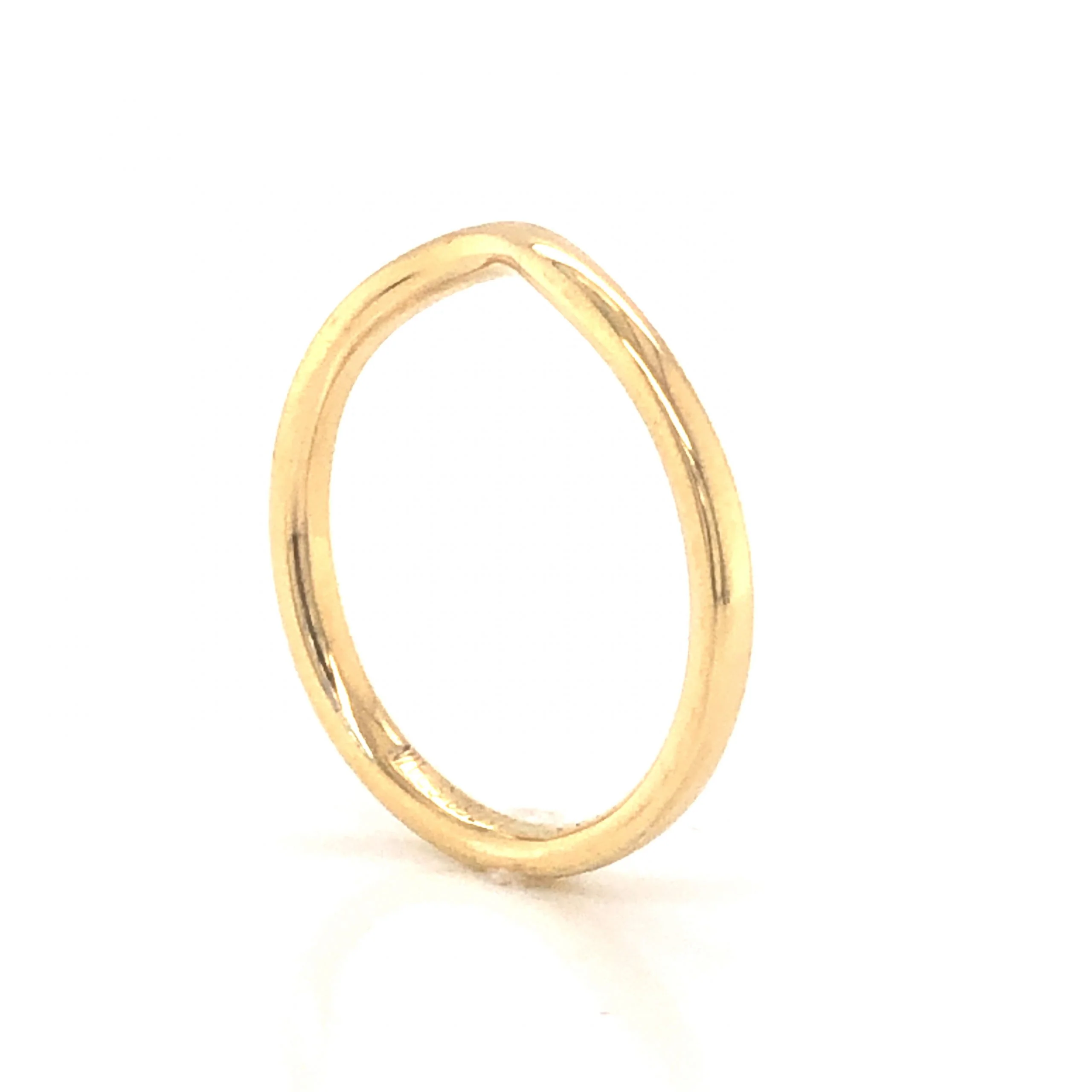 Tiffany & Co. Contoured Wedding Band in 18k Yellow Gold - Image 4