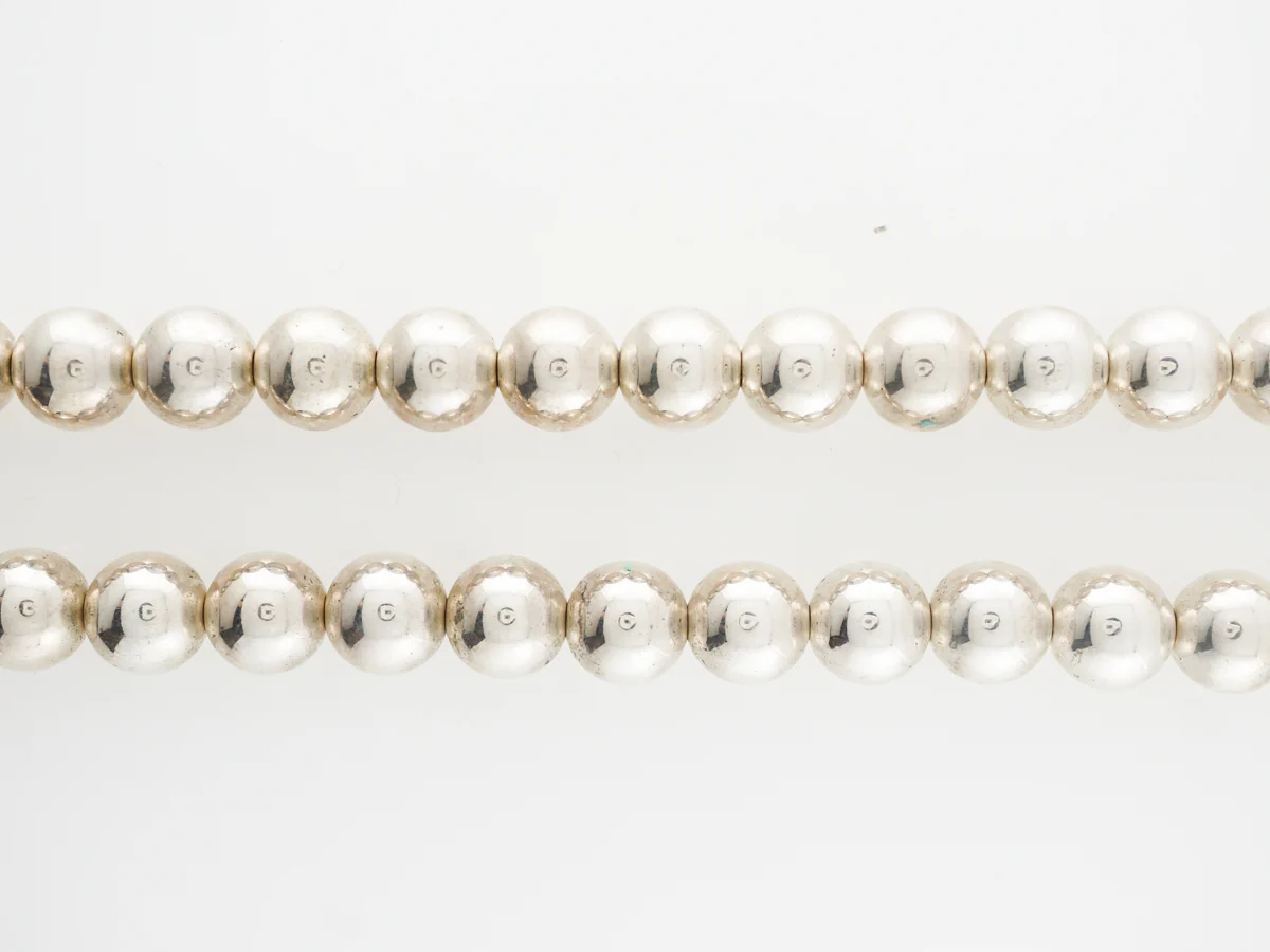 Tiffany & Co. Elsa Peretti Ball Necklace Modern in Sterling Silver - Image 3
