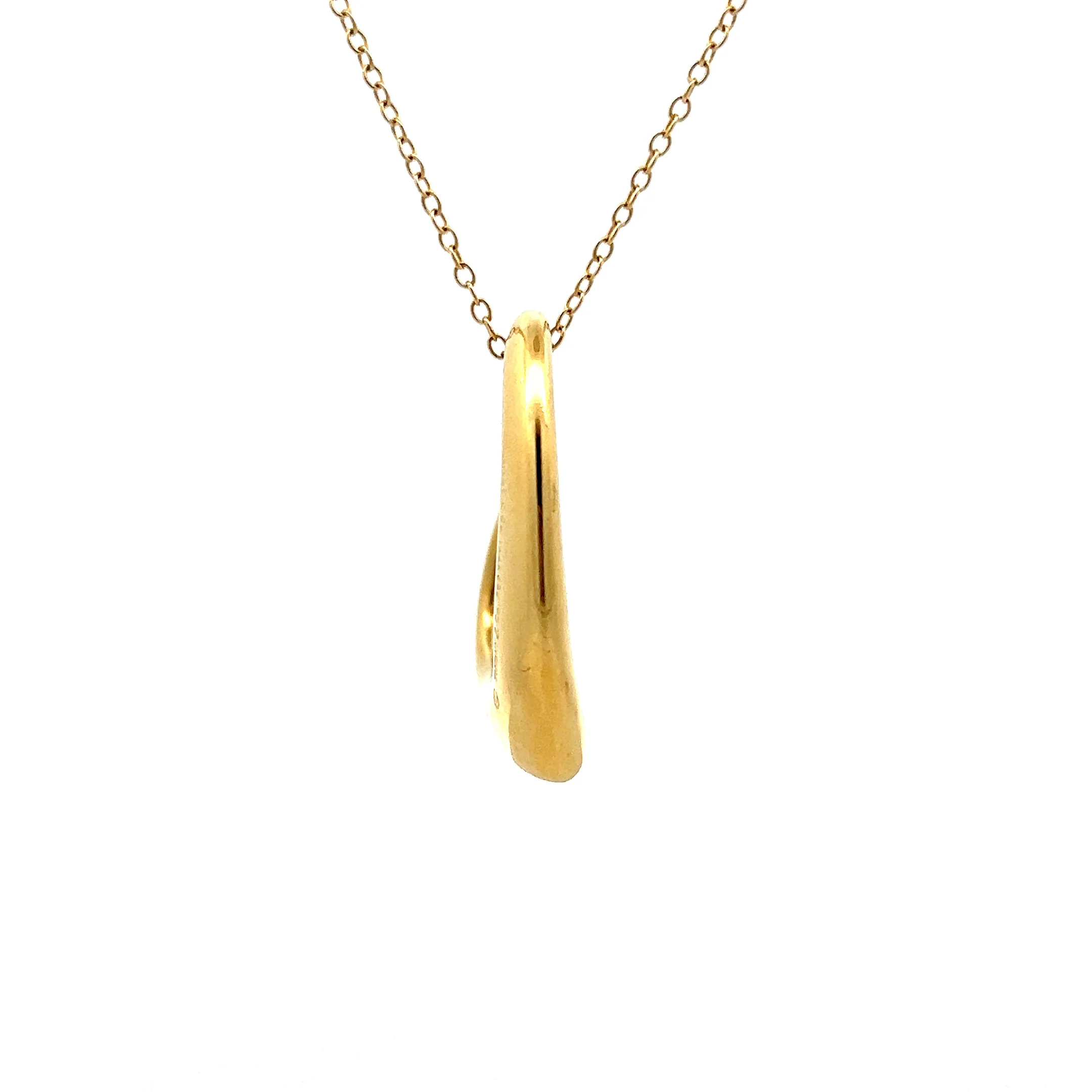 Tiffany & Co Elsa Peretti Heart Pendant in 18k - Image 3