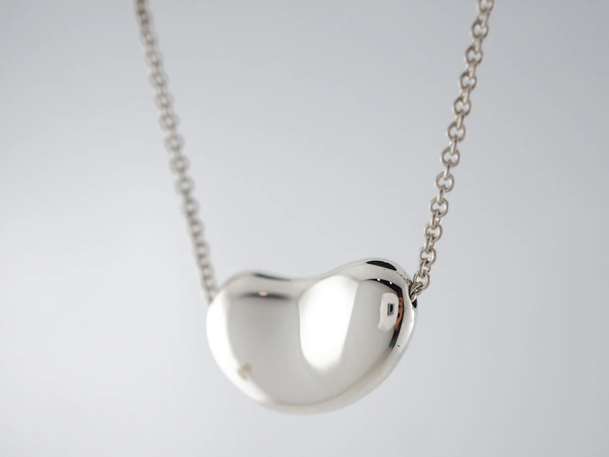 Tiffany & Co. Elsa Peretti Necklace Modern in Sterling Silver - Image 3