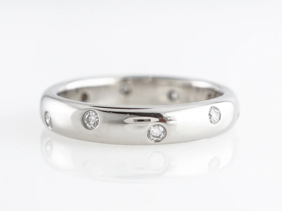 Tiffany & Co. Etoile Diamond Eternity Wedding Band in Platinum - Image 2
