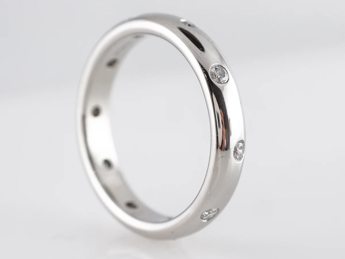 Tiffany & Co. Etoile Diamond Eternity Wedding Band in Platinum - Image 3