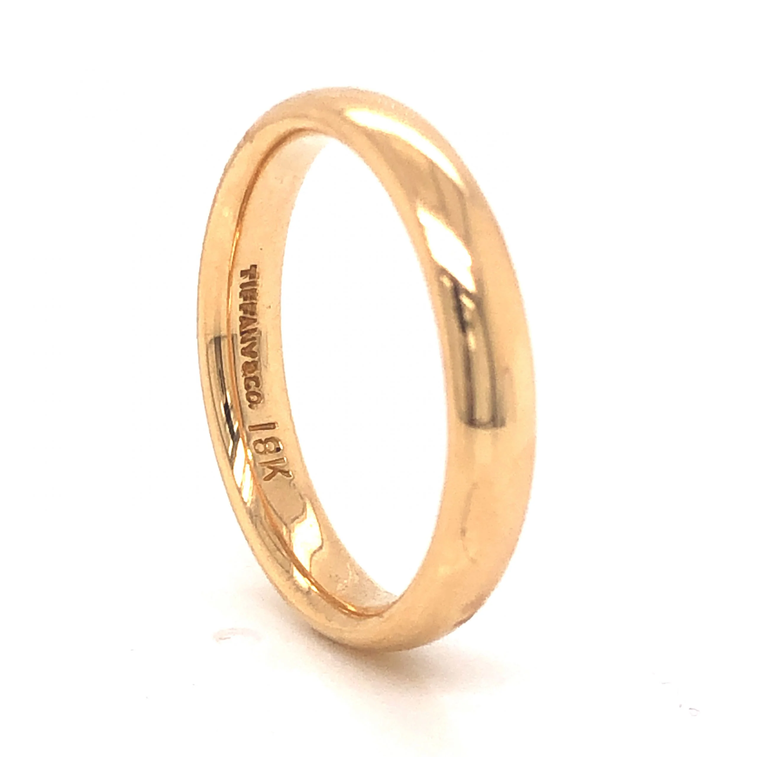 Tiffany & Co. Modern Wedding Band in 18k Yellow Gold - Image 3