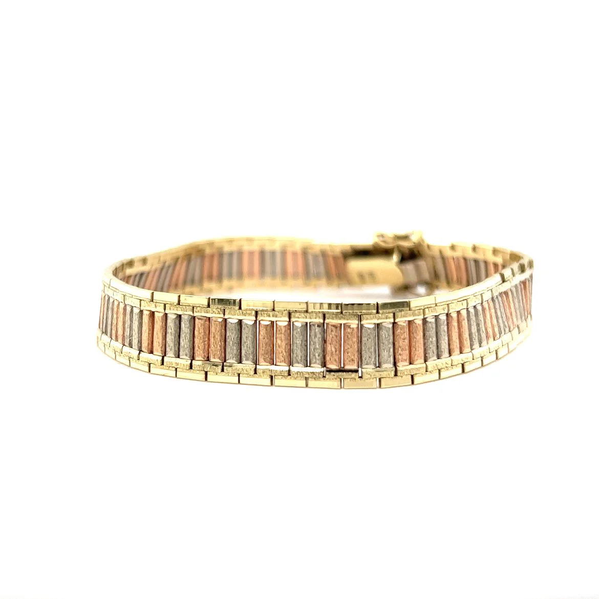 Tricolor Black Hills Gold Bracelet in 14k Gold - Image 2