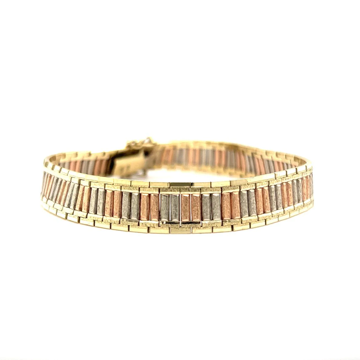 Tricolor Black Hills Gold Bracelet in 14k Gold - Image 3