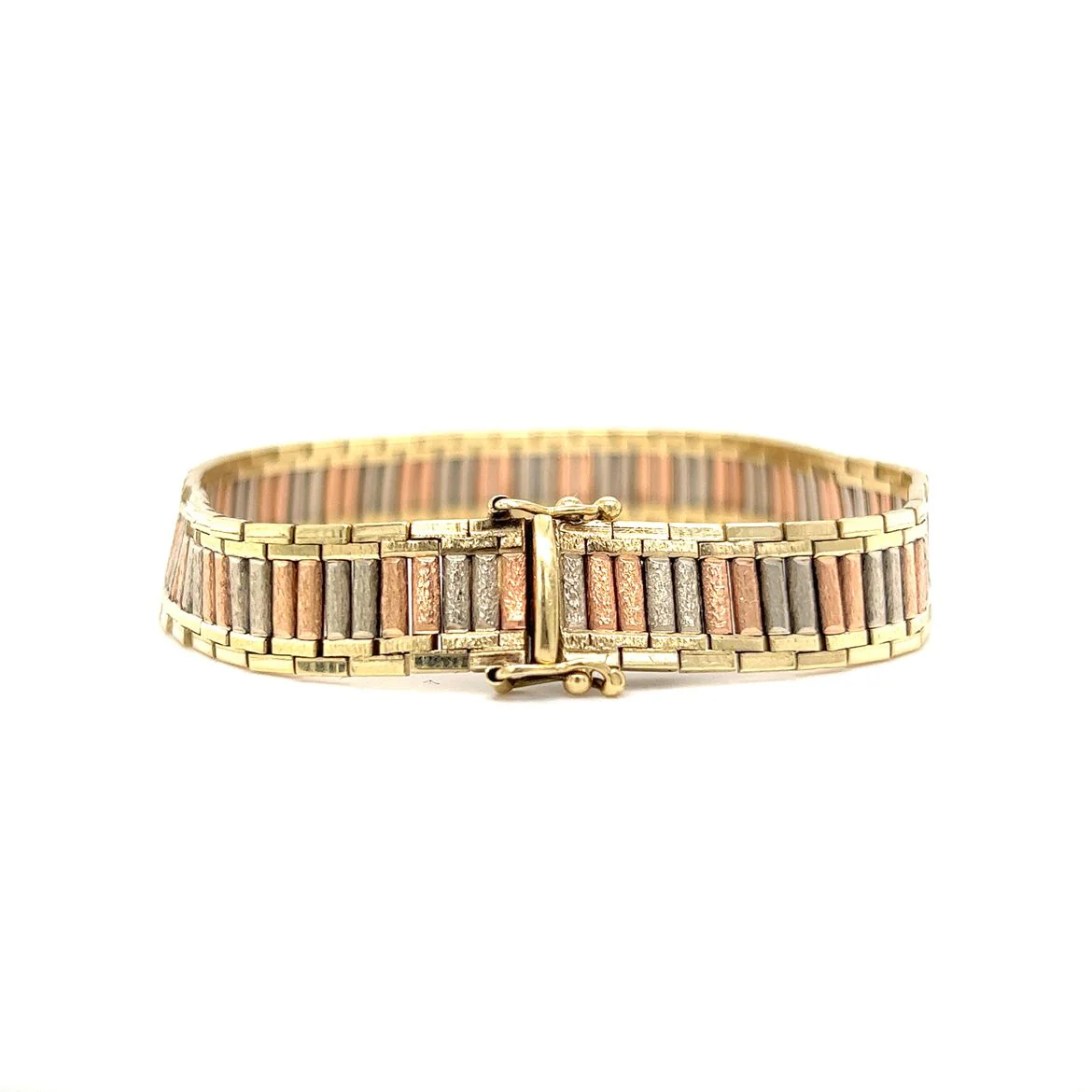 Tricolor Black Hills Gold Bracelet in 14k Gold - Image 4