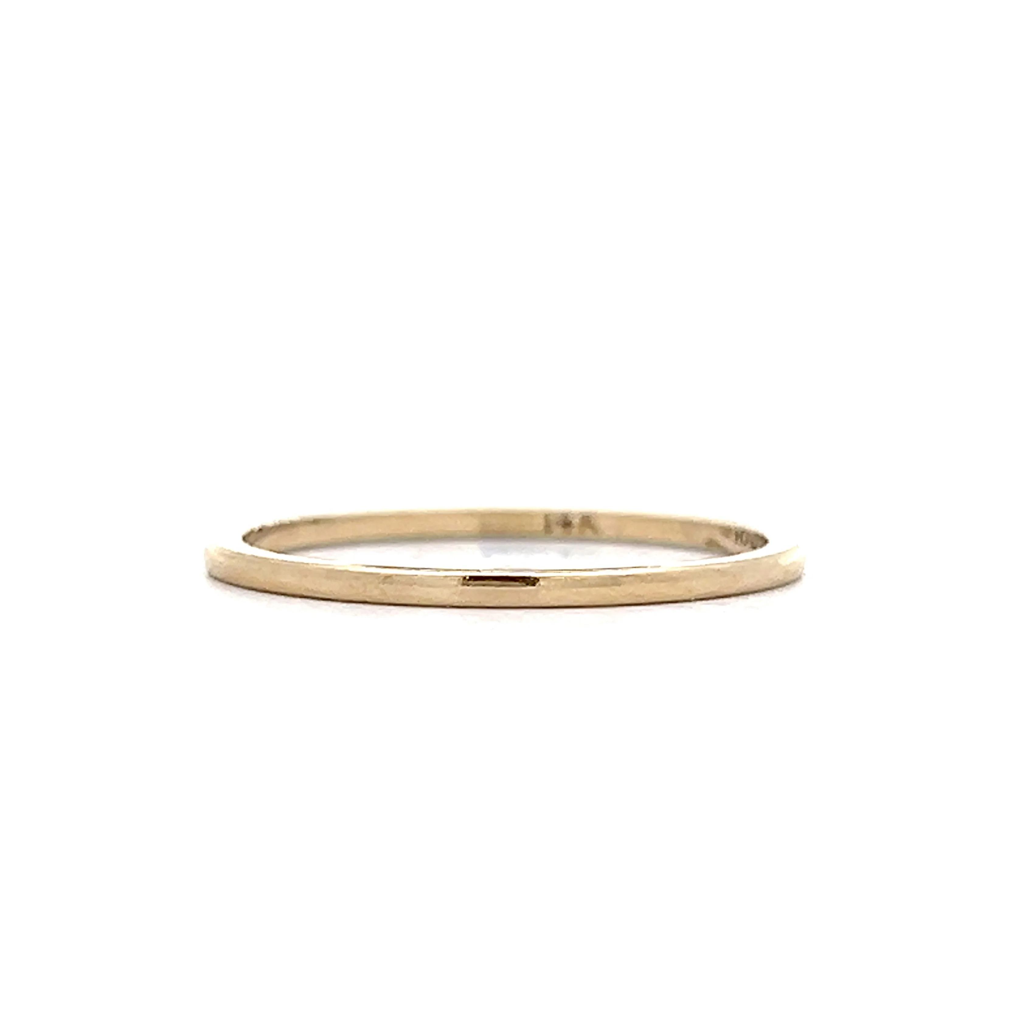 Ultra Thin Band in 14k Yellow Gold - Image 3