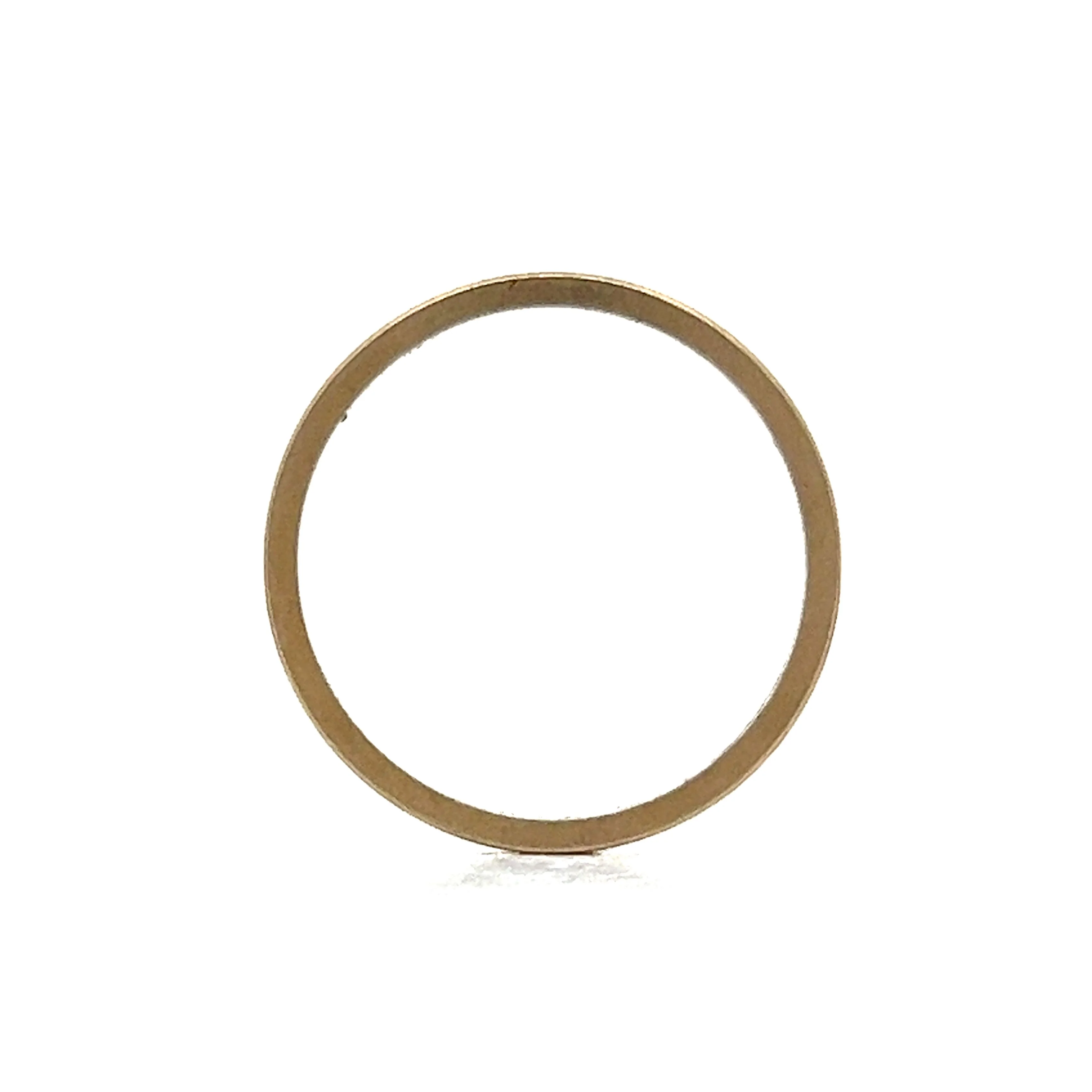 Ultra Thin Band in 14k Yellow Gold - Image 4