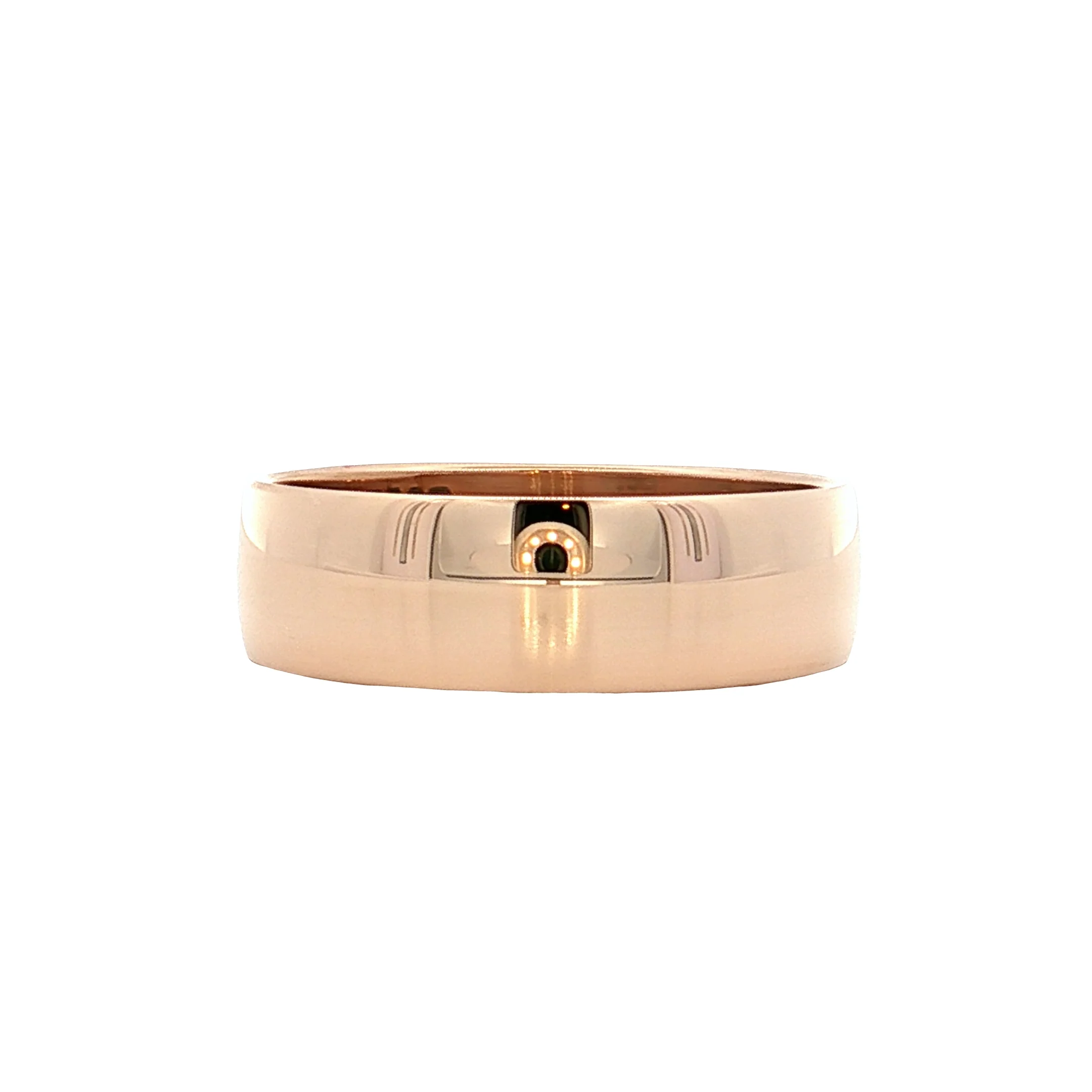 Victorian Antique Wide Wedding Band 10k Yellow Gold - Image 3