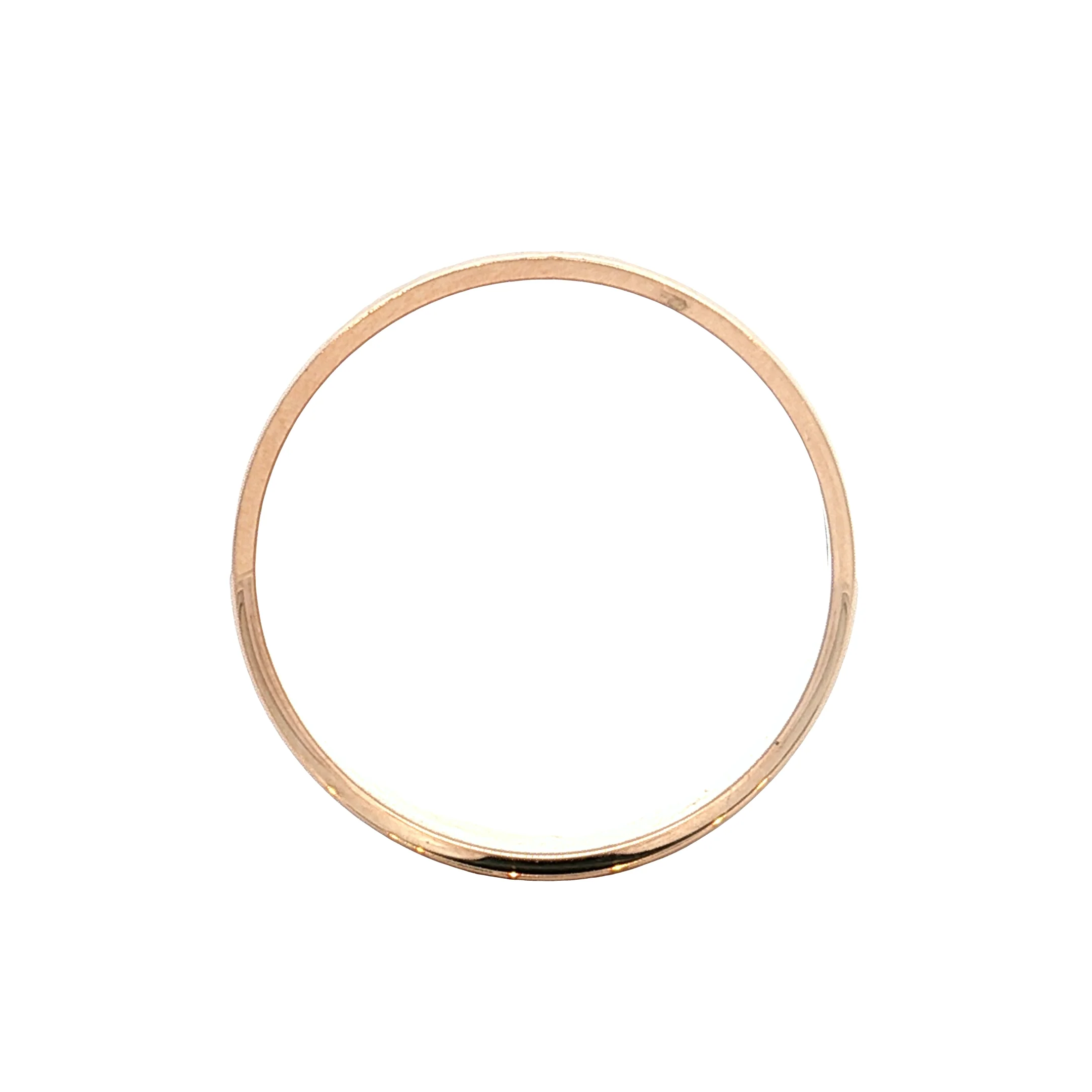 Victorian Antique Wide Wedding Band 10k Yellow Gold - Image 4