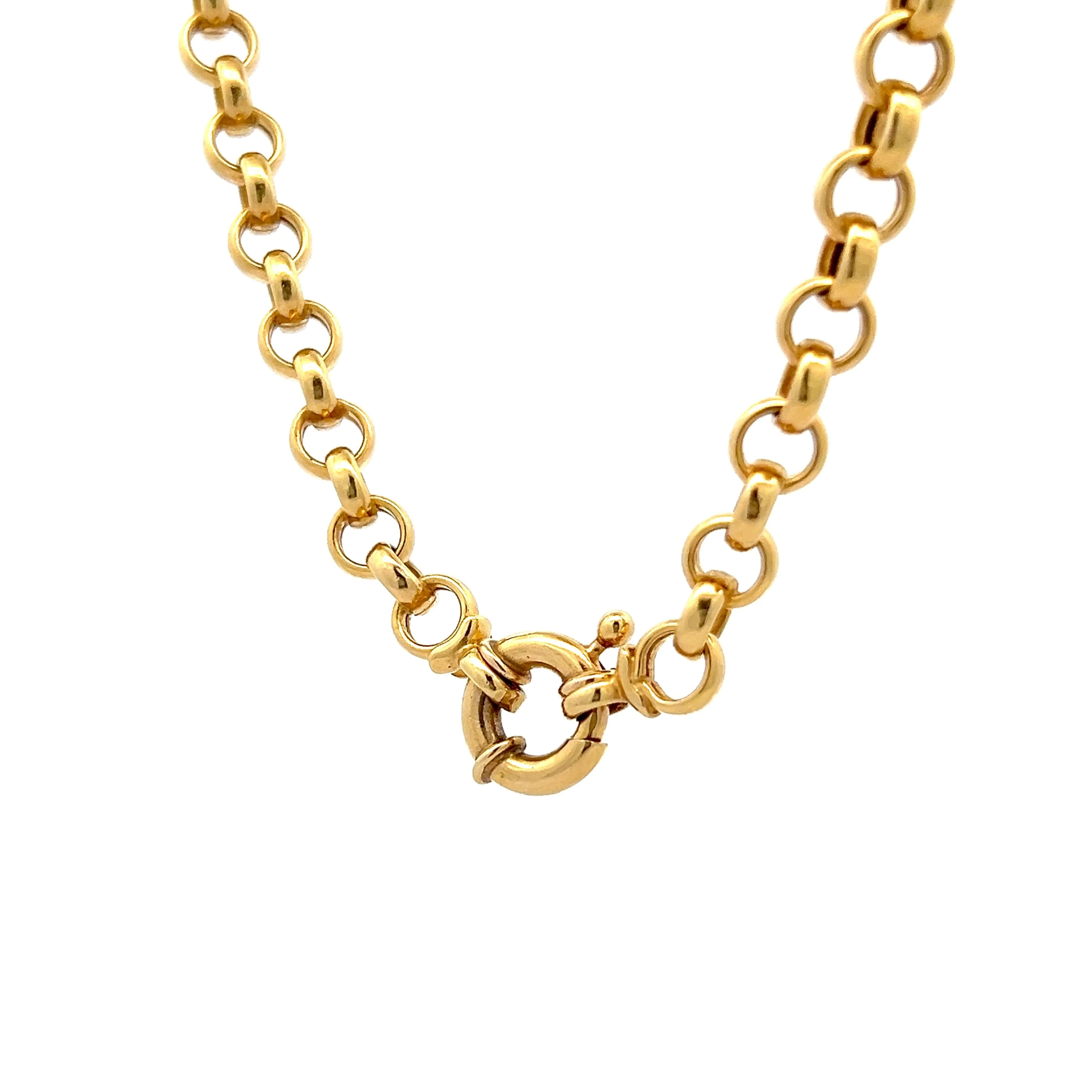 Victorian Inspired Charm Chain Necklace in 14k - Image 2