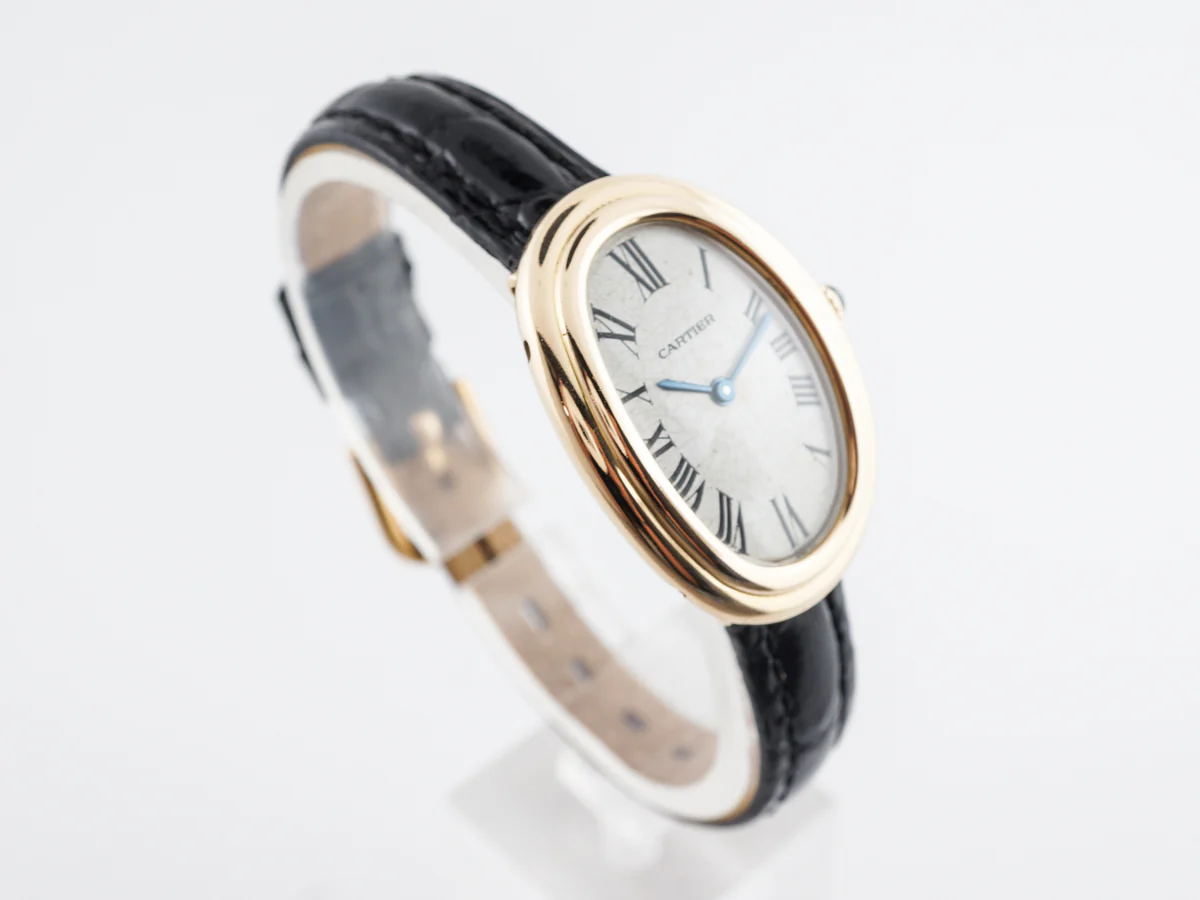 Vintage Cartier Ladies Watch Baignoire in 18k Yellow Gold - Image 3