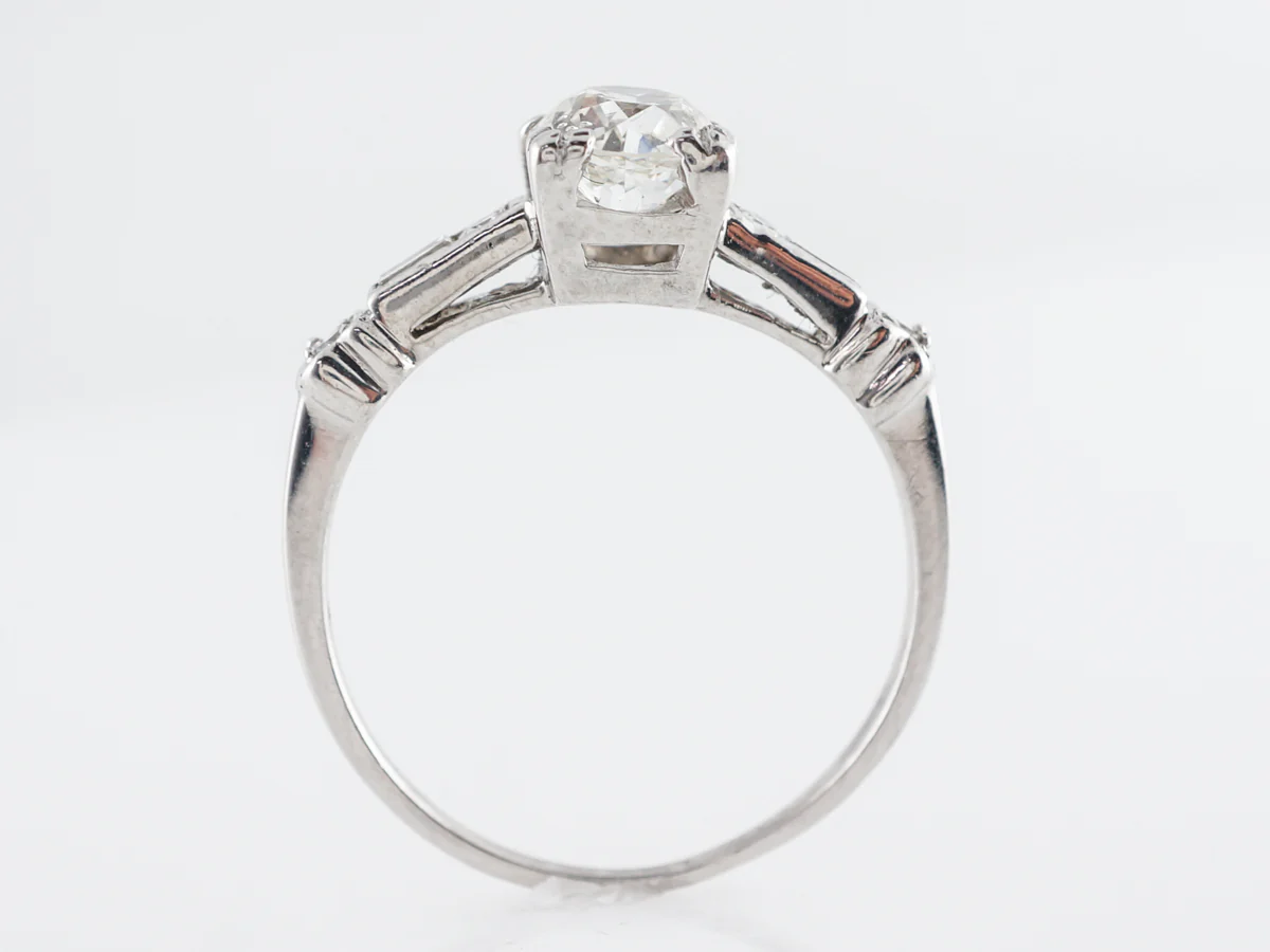 Vintage 1930's Wedding Set in Platinum - Image 5