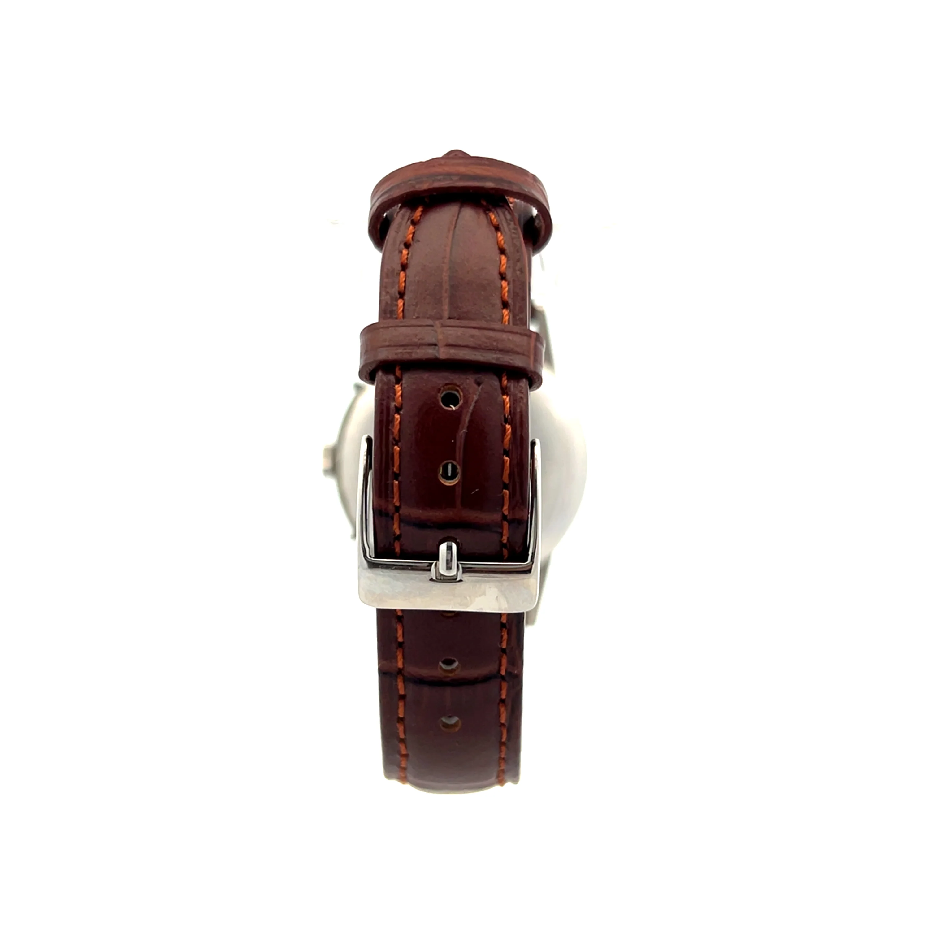 Vintage 1950s 33mm Movado Triple Calendar Watch - Image 4