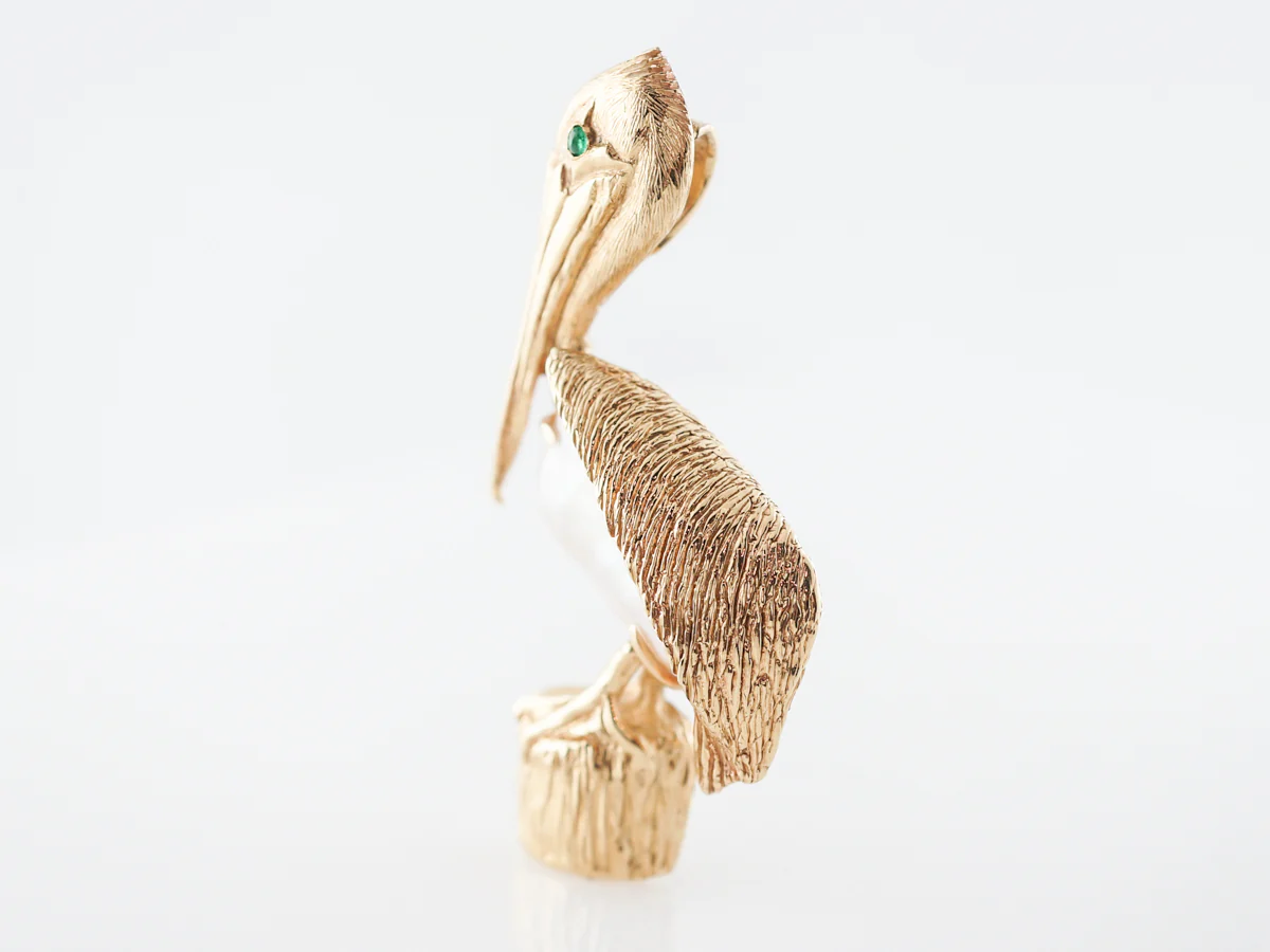 Vintage 1950's Mid-Century Pelican Pendant - Image 2