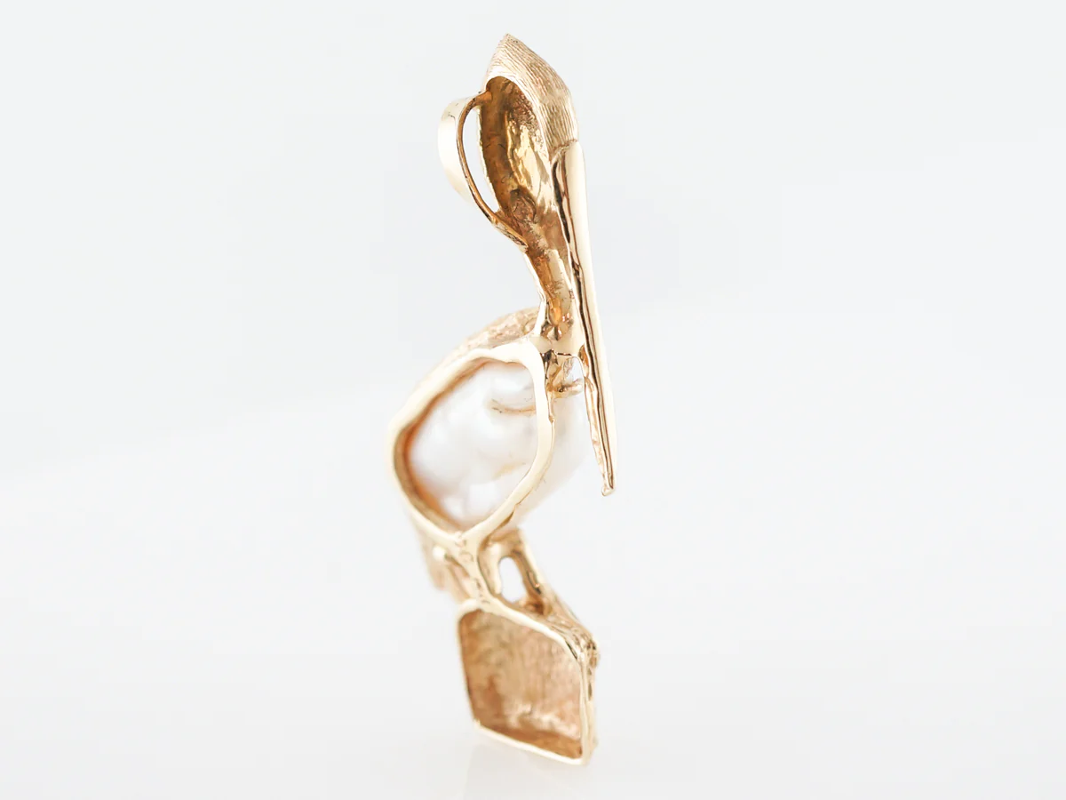 Vintage 1950's Mid-Century Pelican Pendant - Image 3