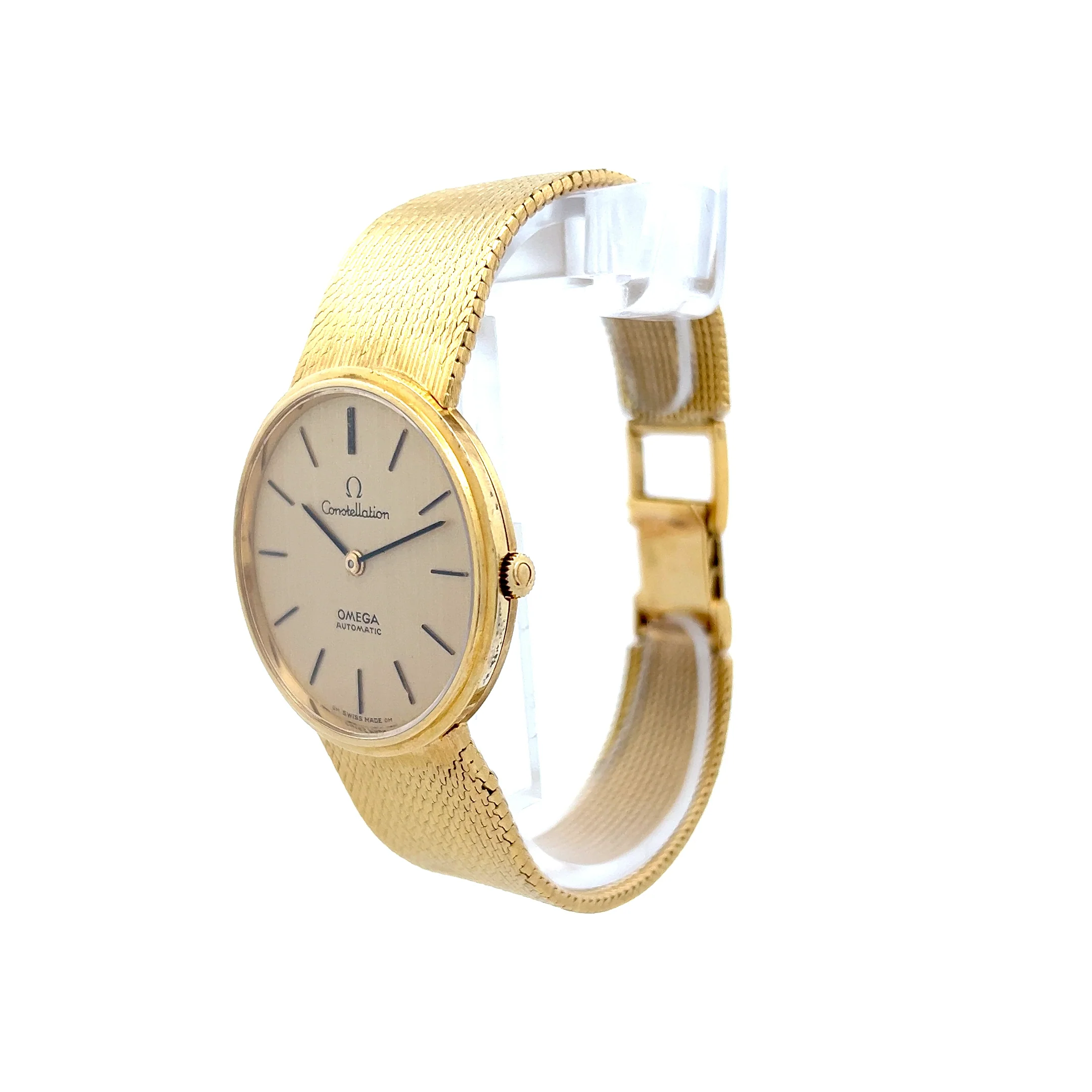 Vintage 1960s Omega Constellation Watch in 18k - Image 2